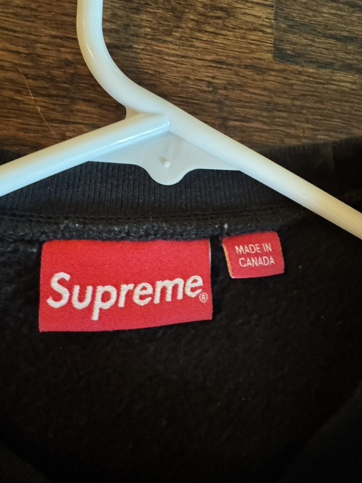 Supreme Supreme FW 18 Box Logo Crewneck Black Size US M / EU 48-50 / 2 - 6 Thumbnail