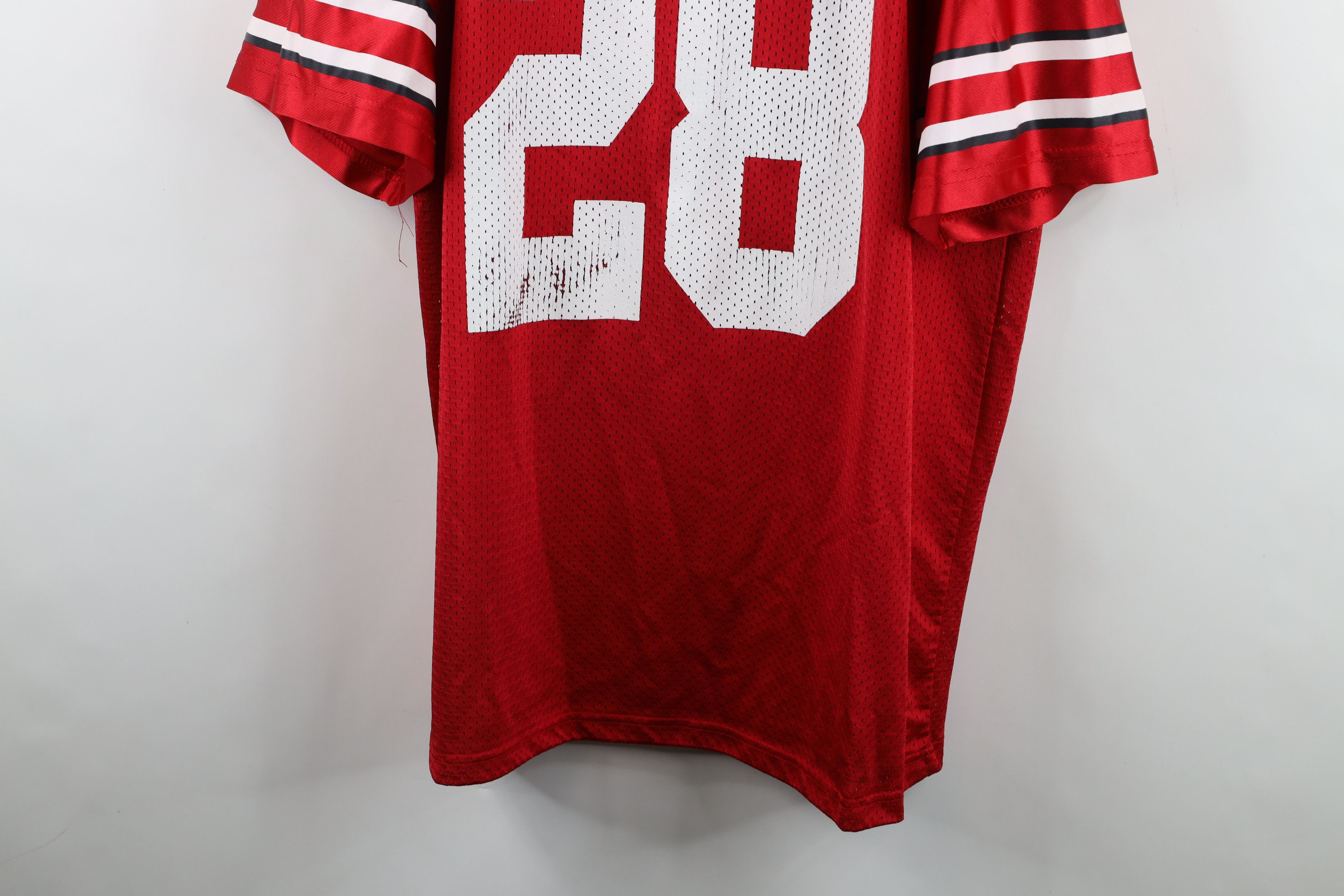Vintage Vintage Ohio State University Football Jersey Red Mesh #28 Size US XL / EU 56 / 4 - 3 Thumbnail