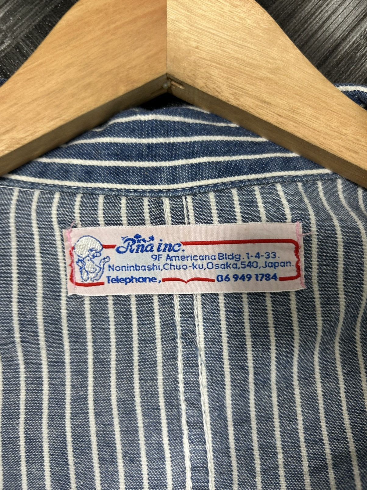 Japanese Brand ⚡️Vintage RNA inc Japan Hikori Workers Clothing Coverall Size US 34 / EU 50 - 11 Thumbnail