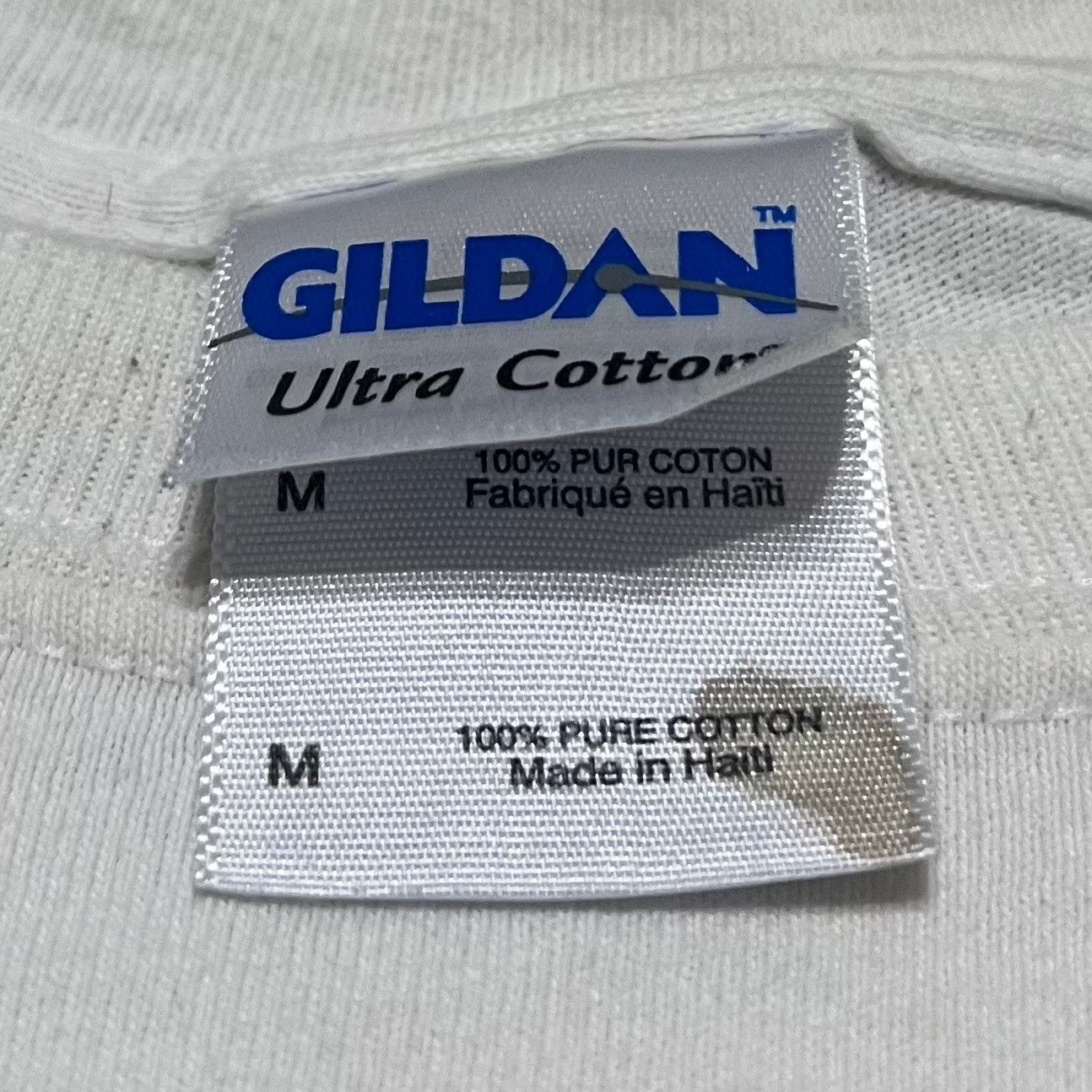 Gildan Flora-Bama Mullet Man Graphic T-Shirt Cropped Funny Cartoon Size US M / EU 48-50 / 2 - 4 Thumbnail