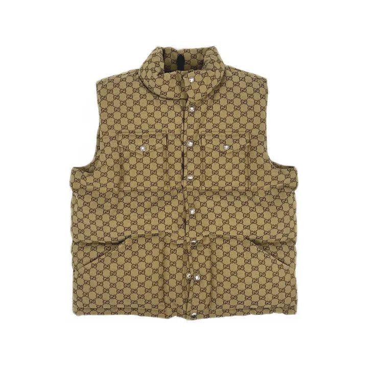 Gucci Gucci North Face Logo Print Down Vest-2507 Size US XL / EU 56 / 4 - 1 Thumbnail