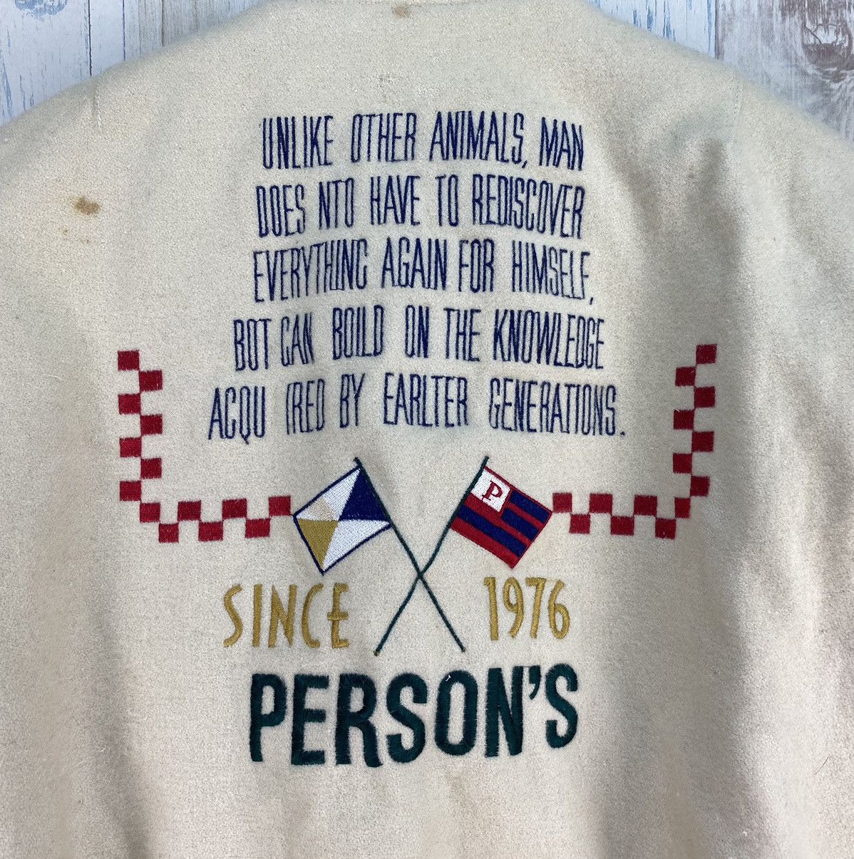 PERSON'S Person’s Varsity Jacket Size US XL / EU 56 / 4 - 5 Thumbnail
