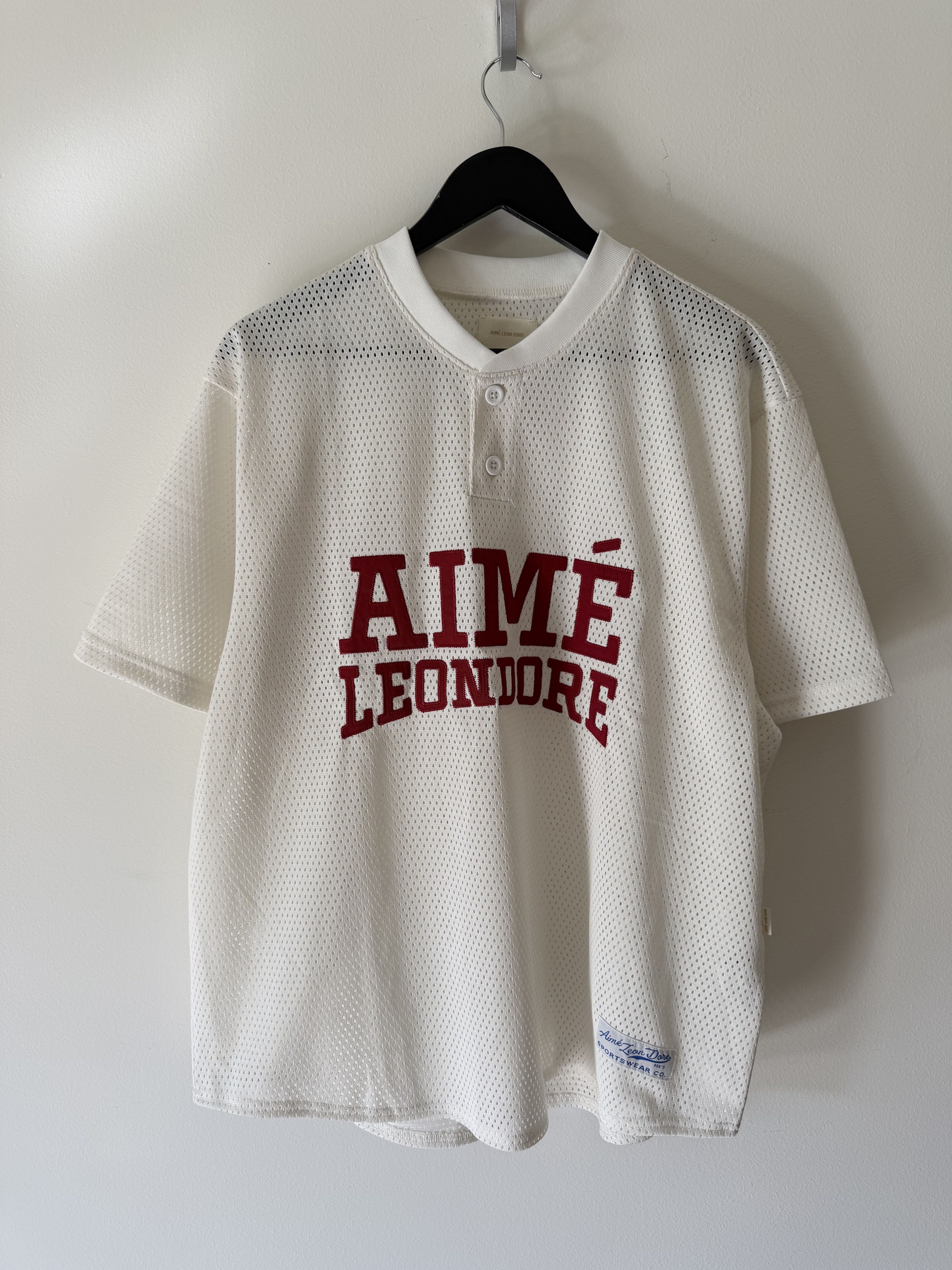 Aime Leon Dore Aime Leon Dore Team Practice Jersey in White | Grailed