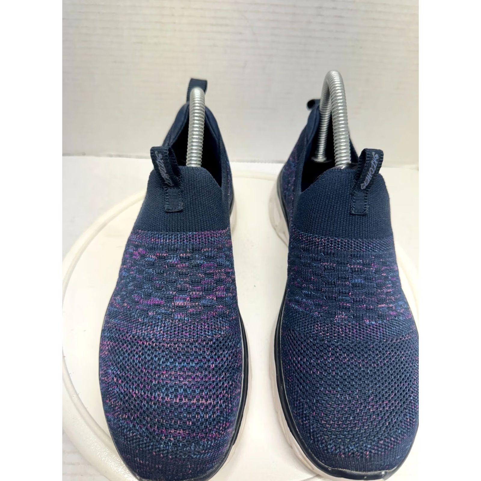 SKECHERS Skechers Glide Step Women 6 36 Air Cooled Memory Foam Rainbow Navy stretch fit Sneakers Shoes Size US 5.5 / IT 35.5 - 4 Thumbnail