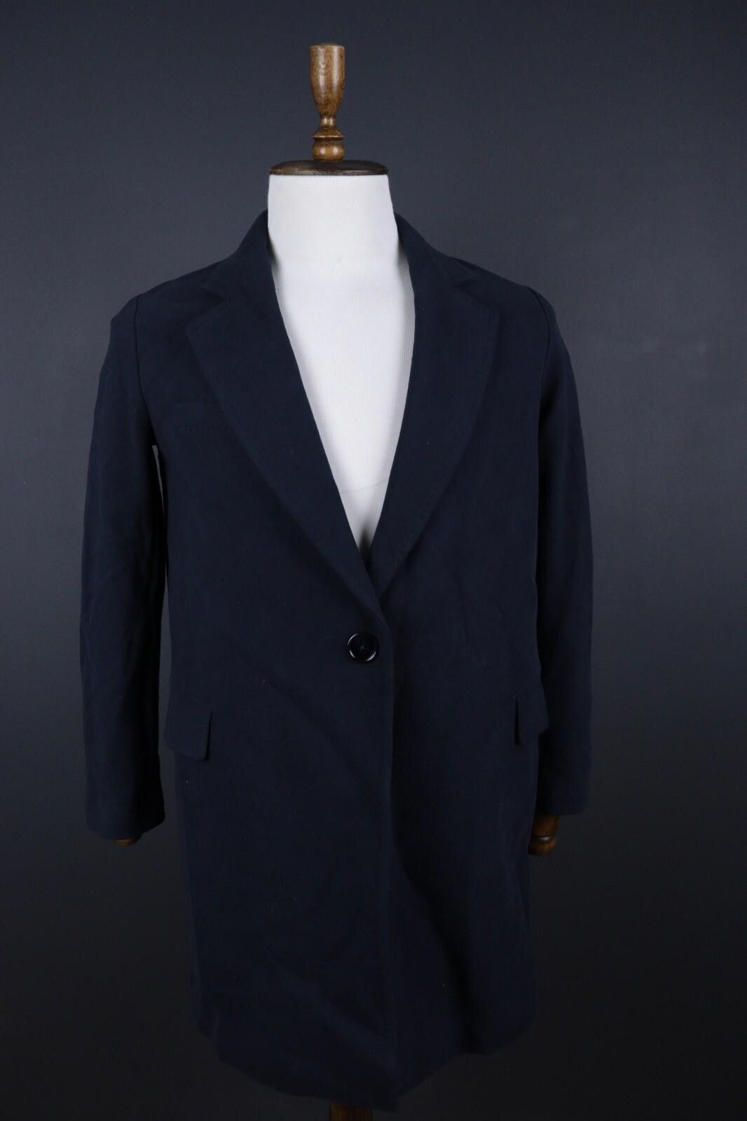 Circolo 1901 Circolo Blue One Button Coat Size IT 42 / UK 10 / FR 38 Size US M / EU 48-50 / 2 - 1 Thumbnail