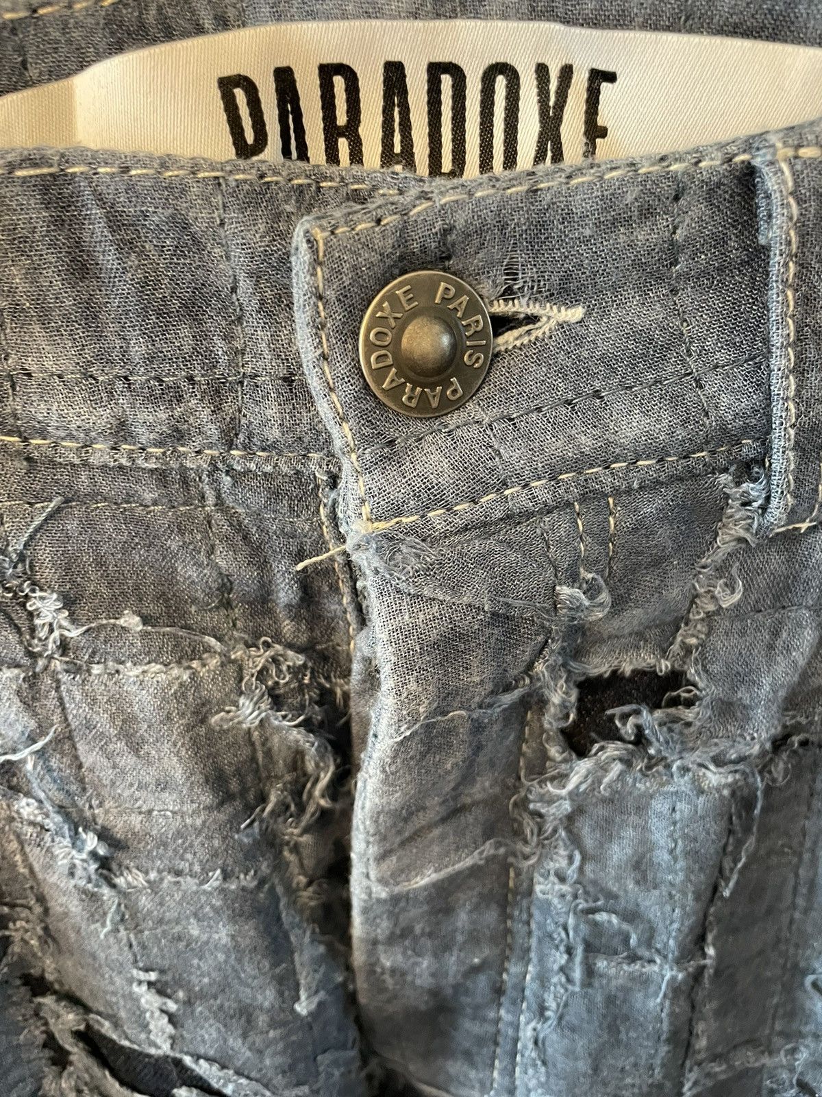 Paradoxe Paris Paradoxe Paris Boro Flared Denim Size US 31 - 10 Thumbnail