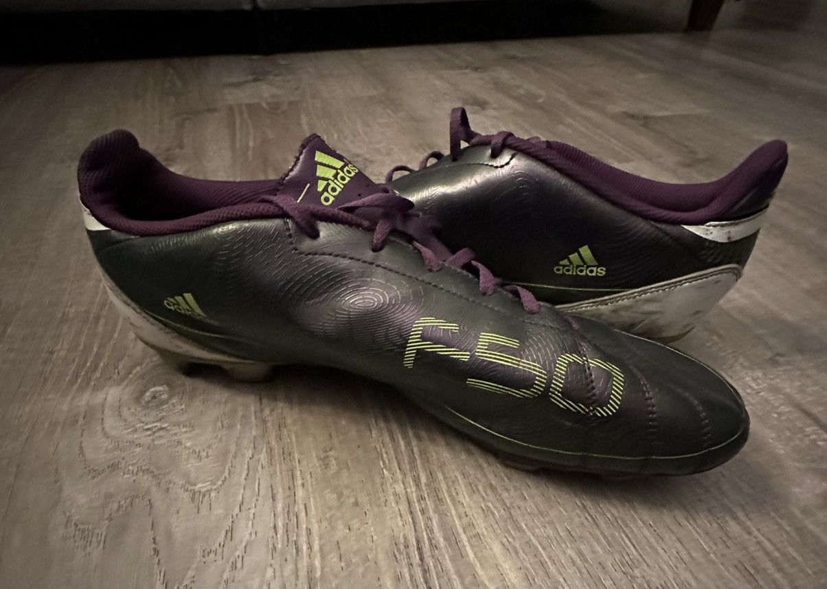 Adidas × Vintage Mens Boots Adidas F50 F10 Vintage 2010 Size US 12 / EU 45 - 2 Thumbnail