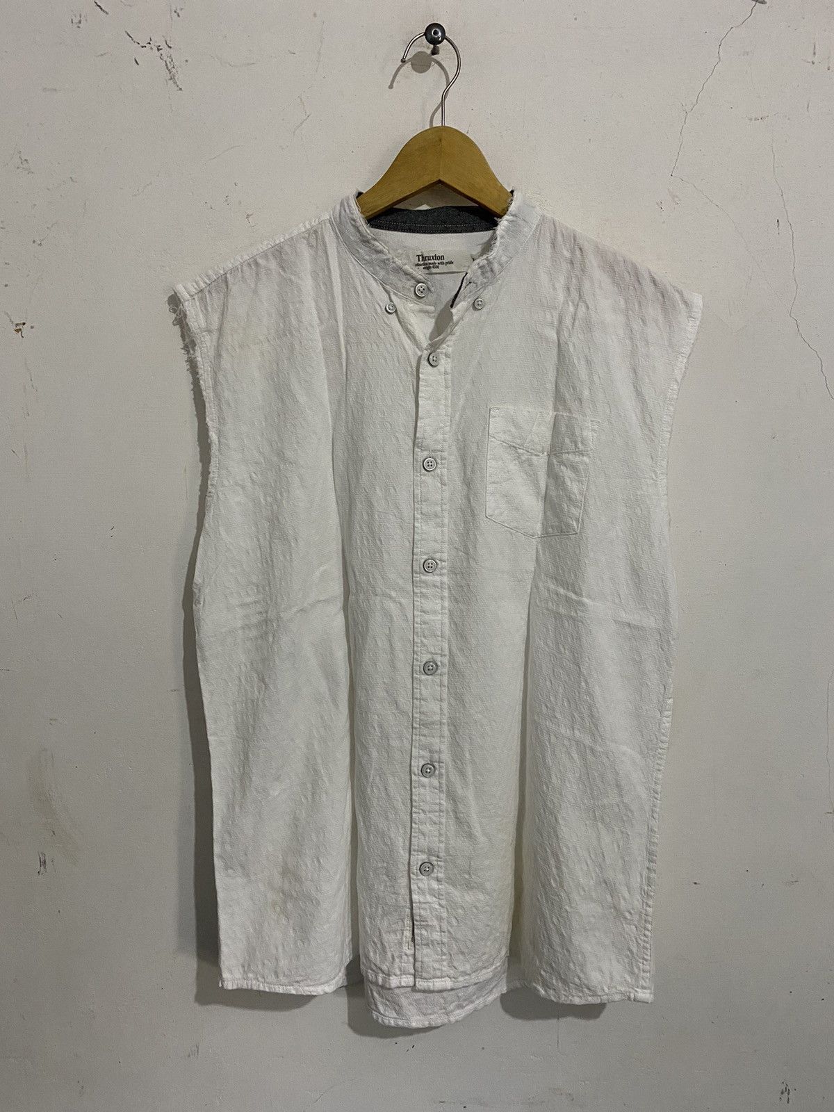 If Six Was Nine 🖤BLACKFRIDAY🖤Thruxtone Buttonshirt Sleeveless Ifsixwasnine Size US L / EU 52-54 / 3 - 1 Thumbnail