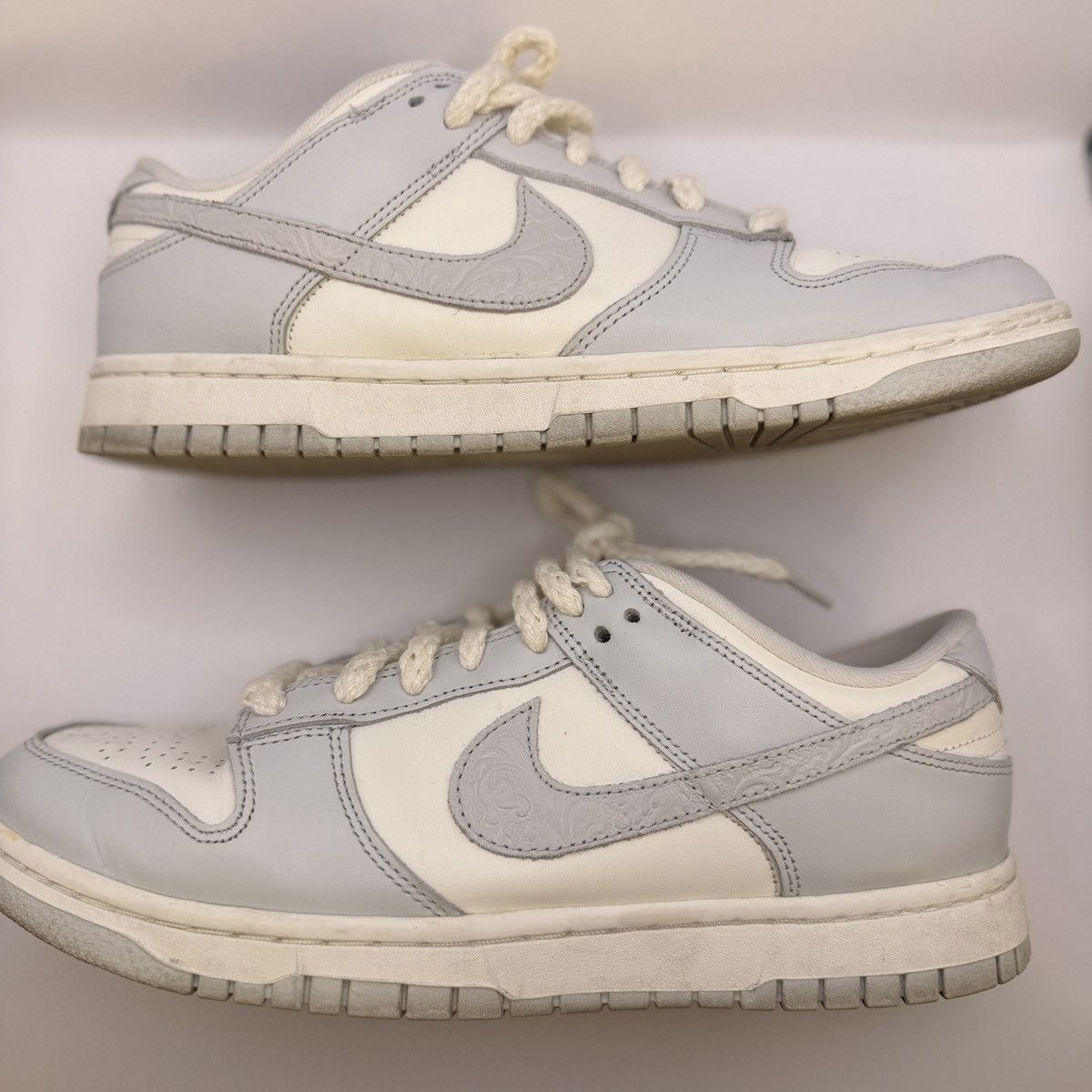 Nike Nike Dunk Low Womens Needlework sail aura Size US 10 / IT 40 - 4 Thumbnail