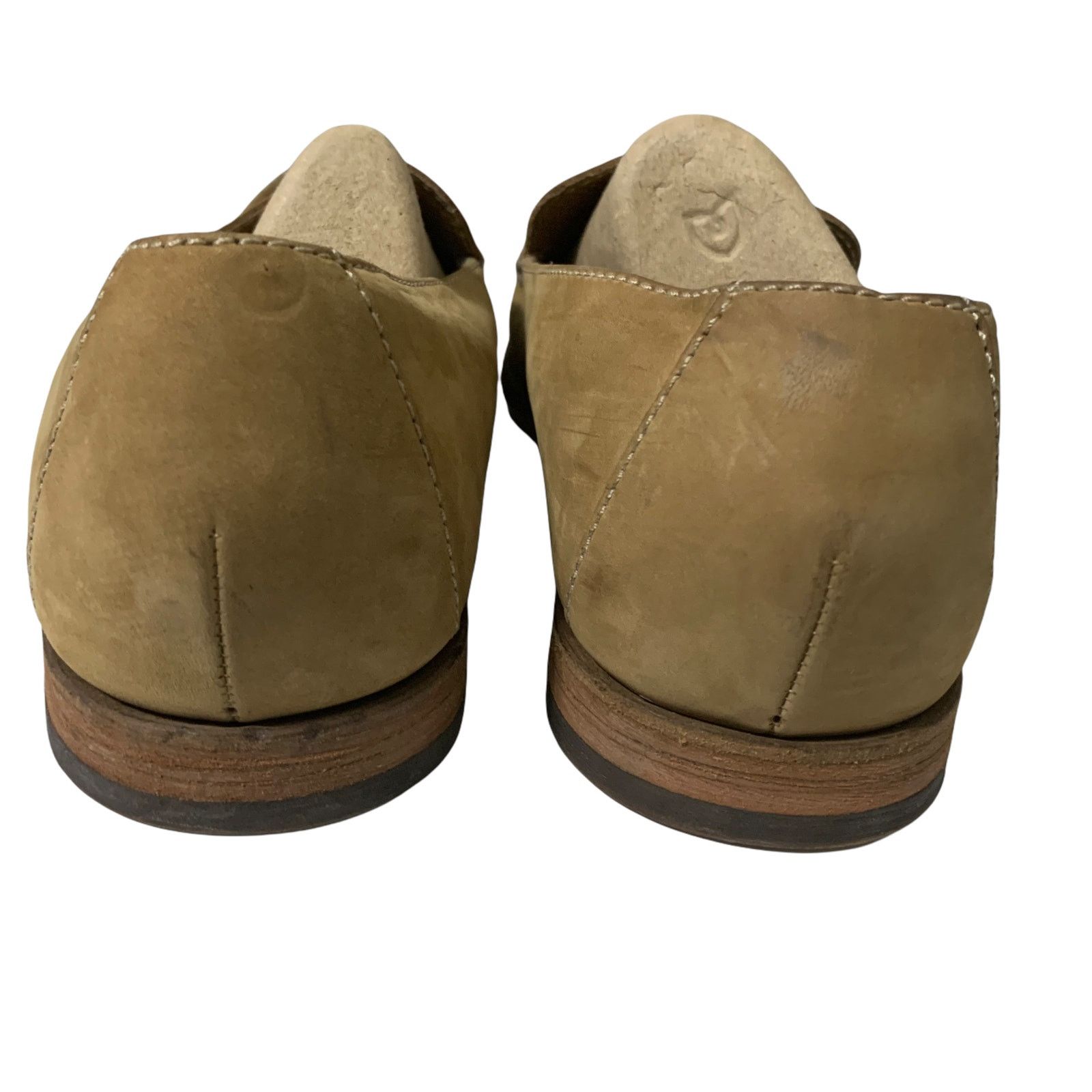 Cole Haan Cole Haan Women's Tan Suede Loafers 10 Corp Light Academia Size US 10 / EU 43 - 3 Thumbnail