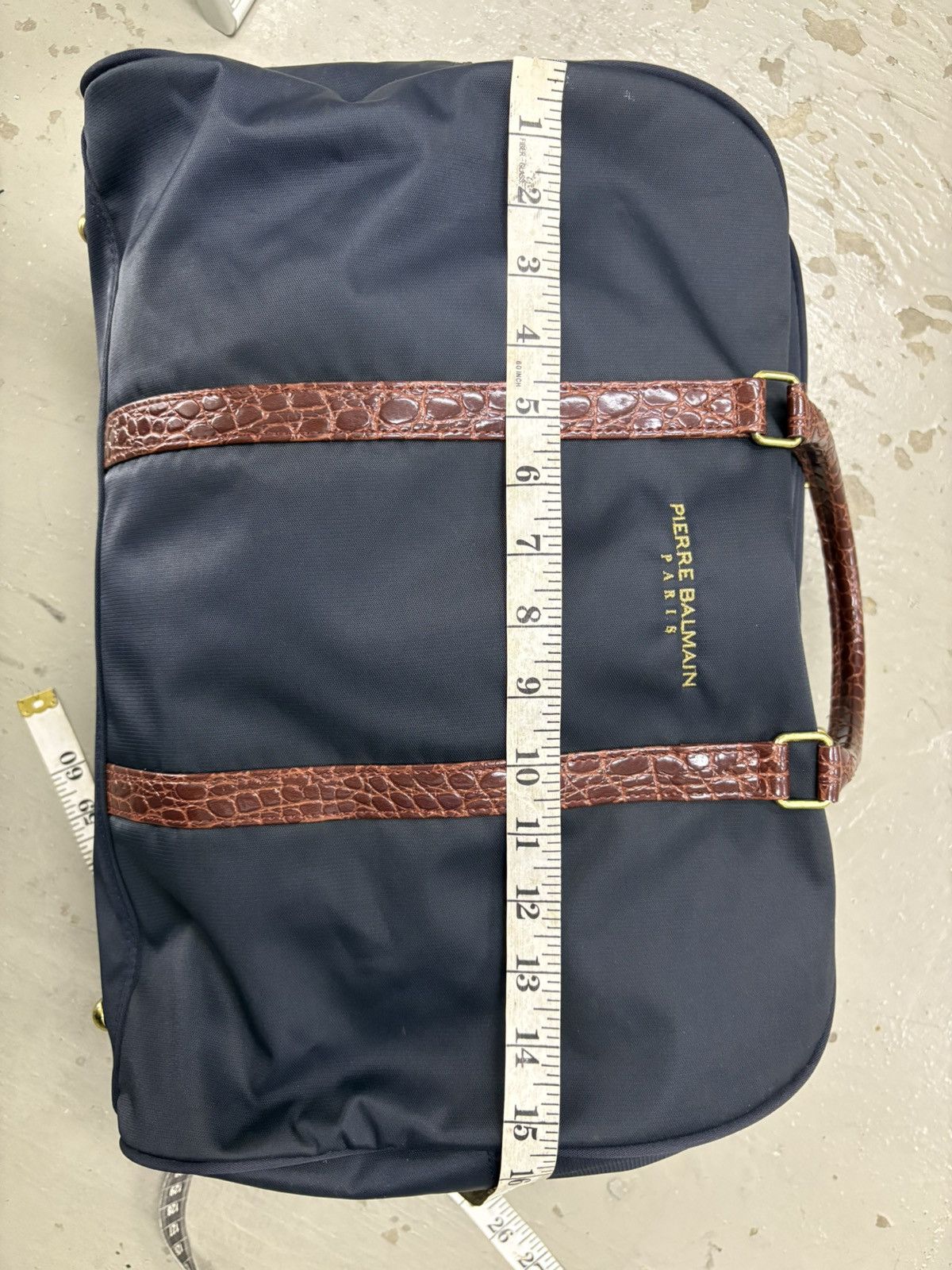 Balmain AUTHENTIC PIERE BALMAIN TRAVEL BAG Size ONE SIZE - 12 Thumbnail