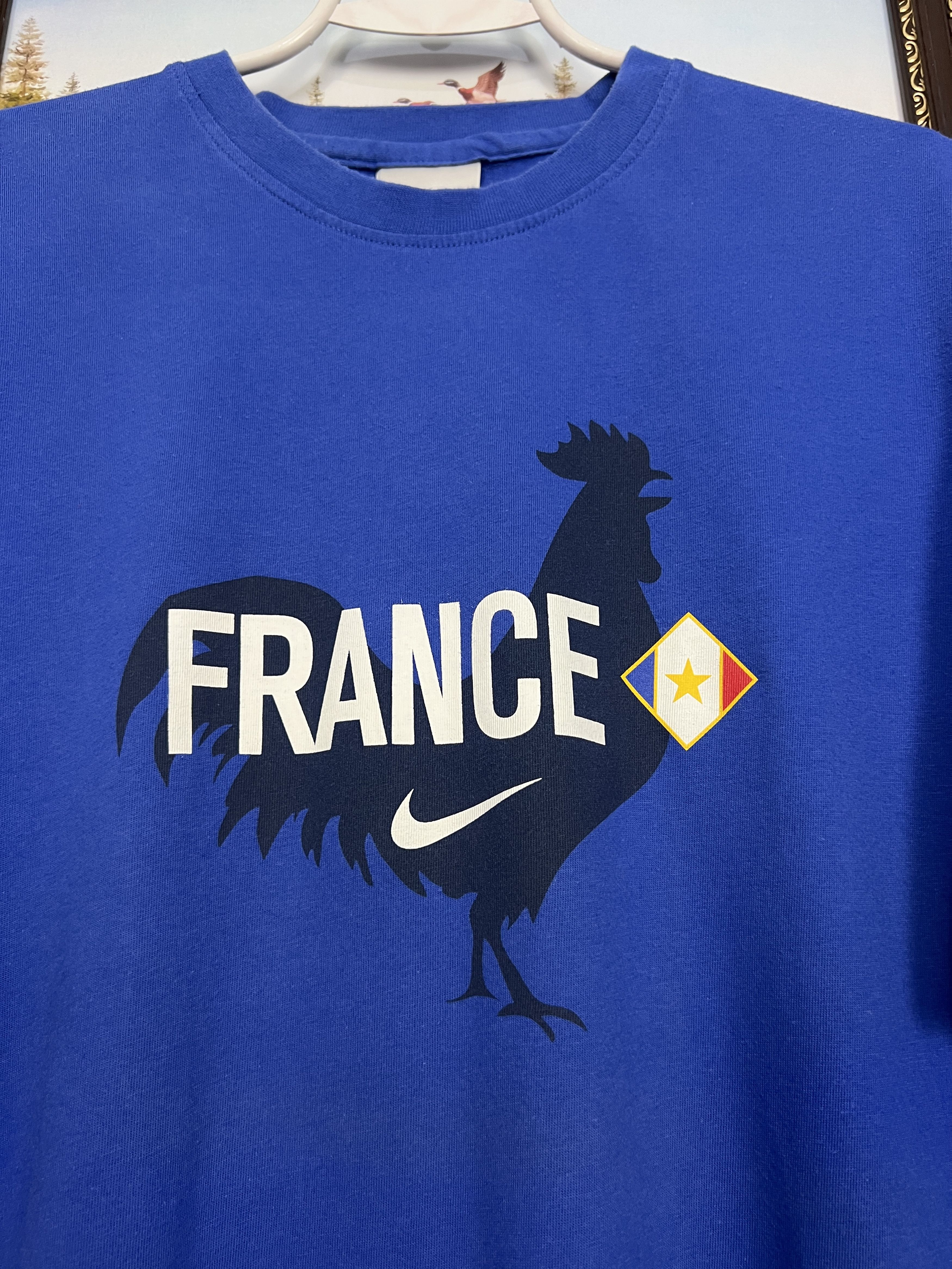 Nike Vintage Nike France Football Train Shirt #12 Henry Blue Size US XL / EU 56 / 4 - 5 Thumbnail