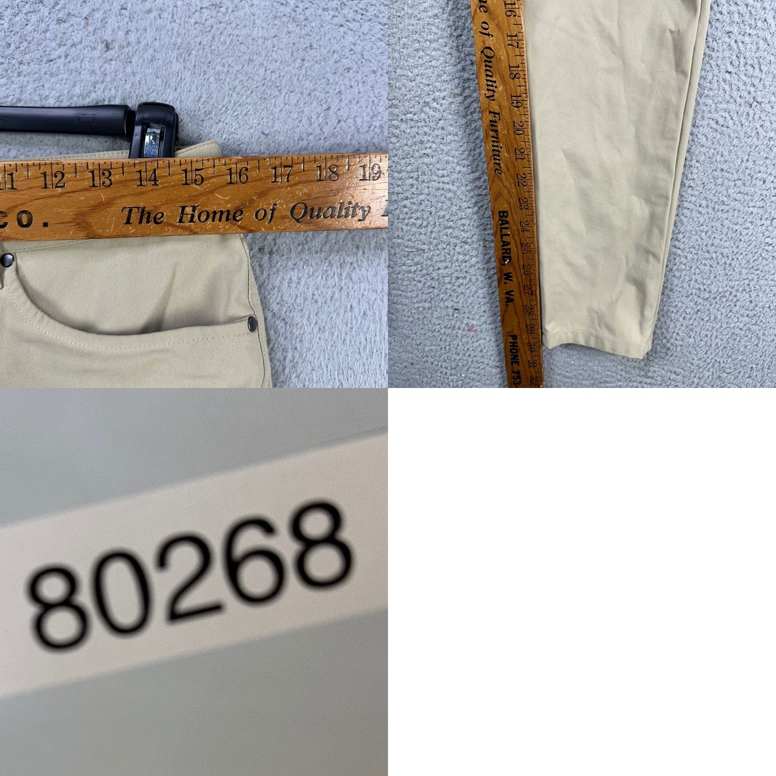 Lululemon Lululemon ABC Pants Golf Mens 30 Tan Flat Front 5 Pockets Performance Stretch Size US 30 / EU 46 - 8 Thumbnail