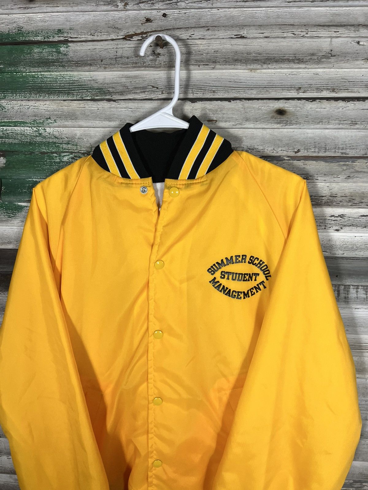 Vintage Vintage Summer School Student Management Jacket Size US L / EU 52-54 / 3 - 3 Thumbnail