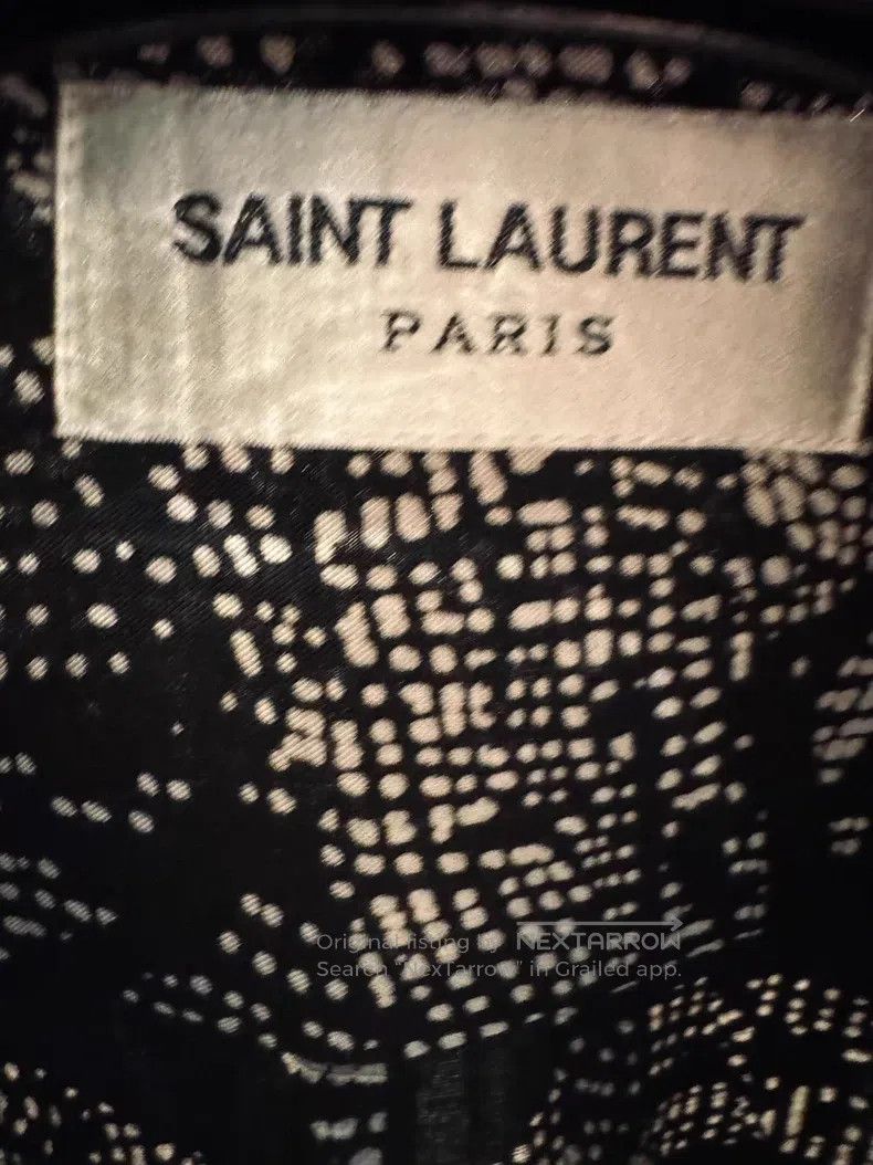 Saint Laurent Paris Saint Laurent Paris Hawaiian Pineapple Tree Shirt Size XS / US 0-2 / IT 36-38 - 5 Thumbnail