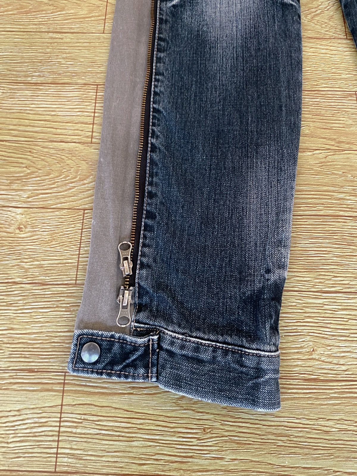 PPFM Very Rare Vintage Brand PPFM Tactical Bondage Jeans 1990s Size US 30 / EU 46 - 5 Thumbnail