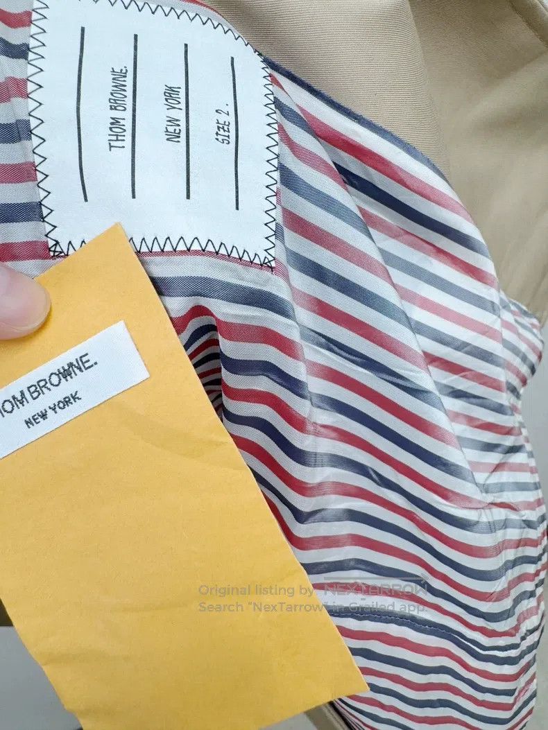 Thom Browne Thom Browne Trench Coat Size US M / EU 48-50 / 2 - 4 Thumbnail