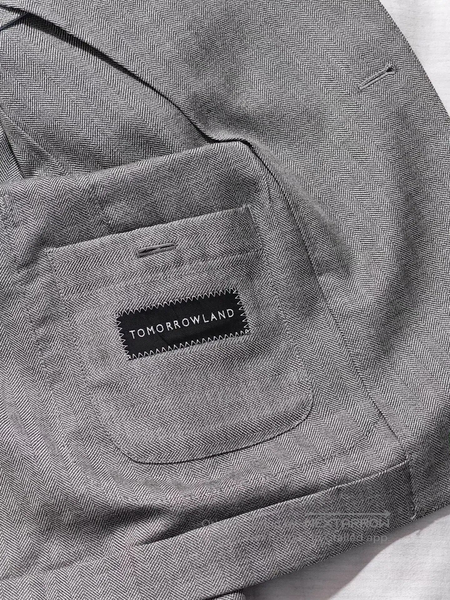 Luciano Barbera Italian Carlo Barbera Wool Silk Blazer. Size US S / EU 44-46 / 1 - 8 Thumbnail