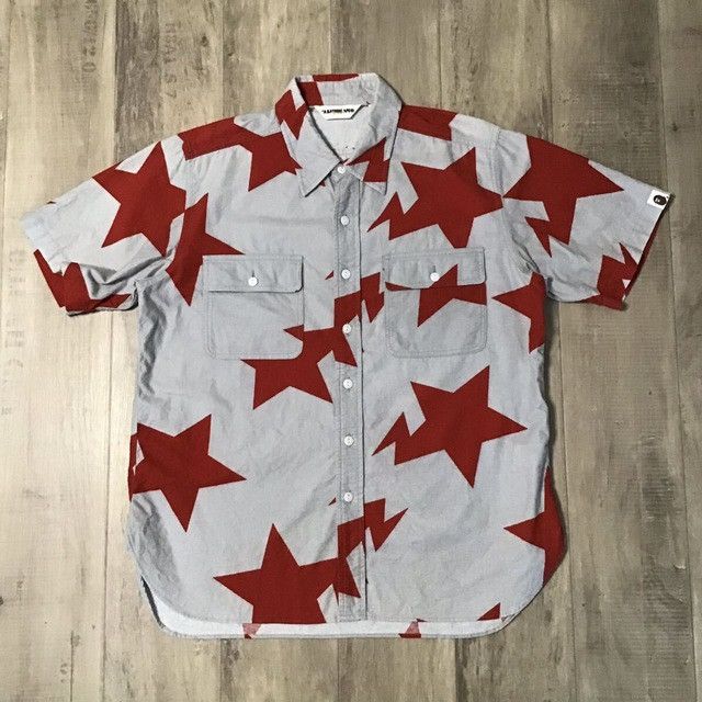 Bape × Nigo BAPE STA shirt a bathing ape star BAPESTA NIGO Size US M / EU 48-50 / 2 - 1 Thumbnail