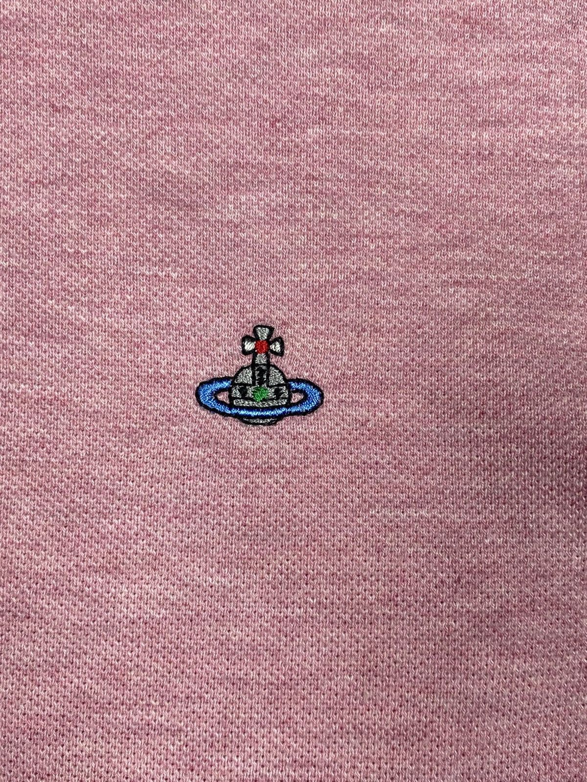 Vivienne Westwood Vivienne Westwood MAN Pink Polo Shirt Orb Logo Size US L / EU 52-54 / 3 - 6 Thumbnail
