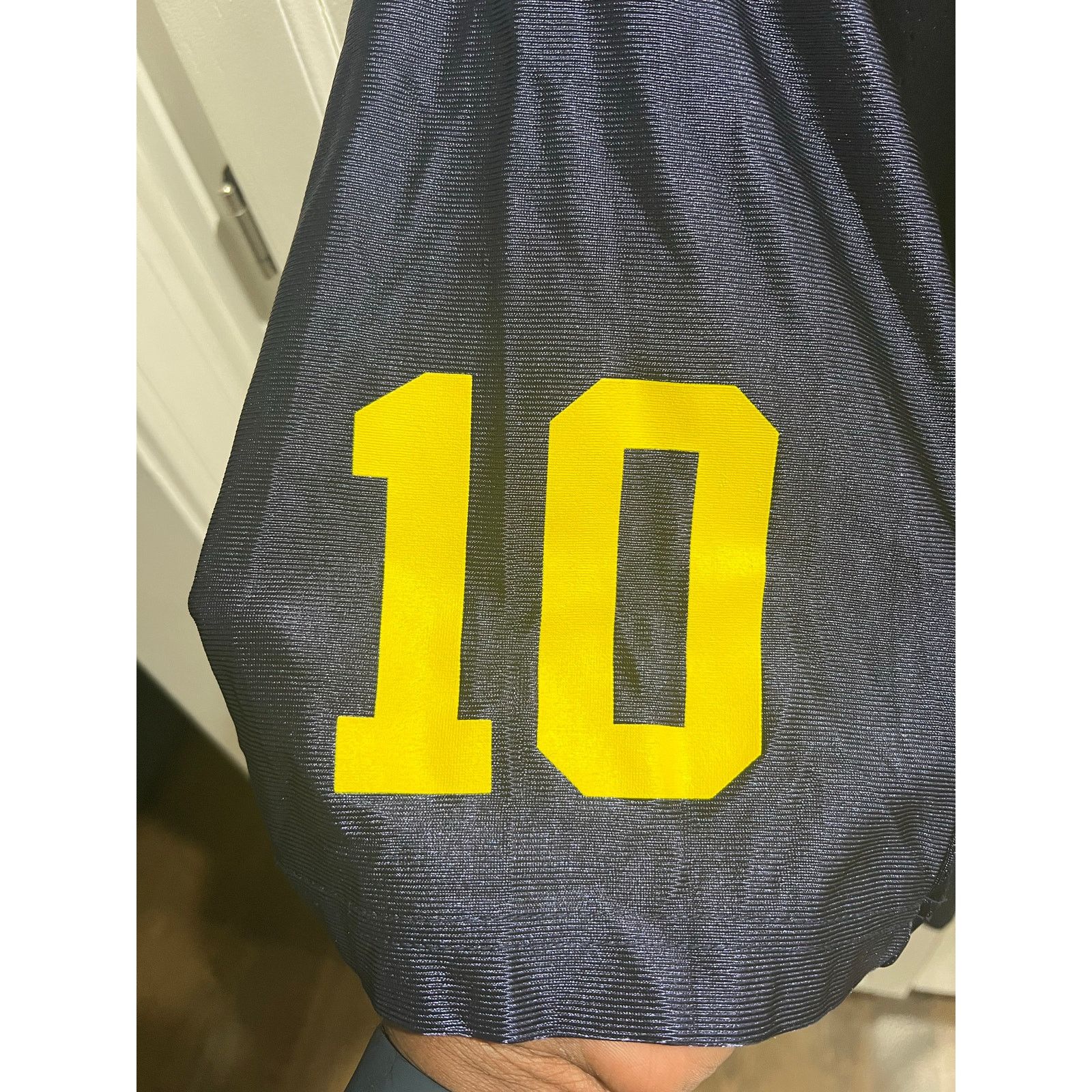 Nike Vintage Nike Michigan Wolverines #10 Tom Brady Jersey Size M Size US M / EU 48-50 / 2 - 2 Thumbnail