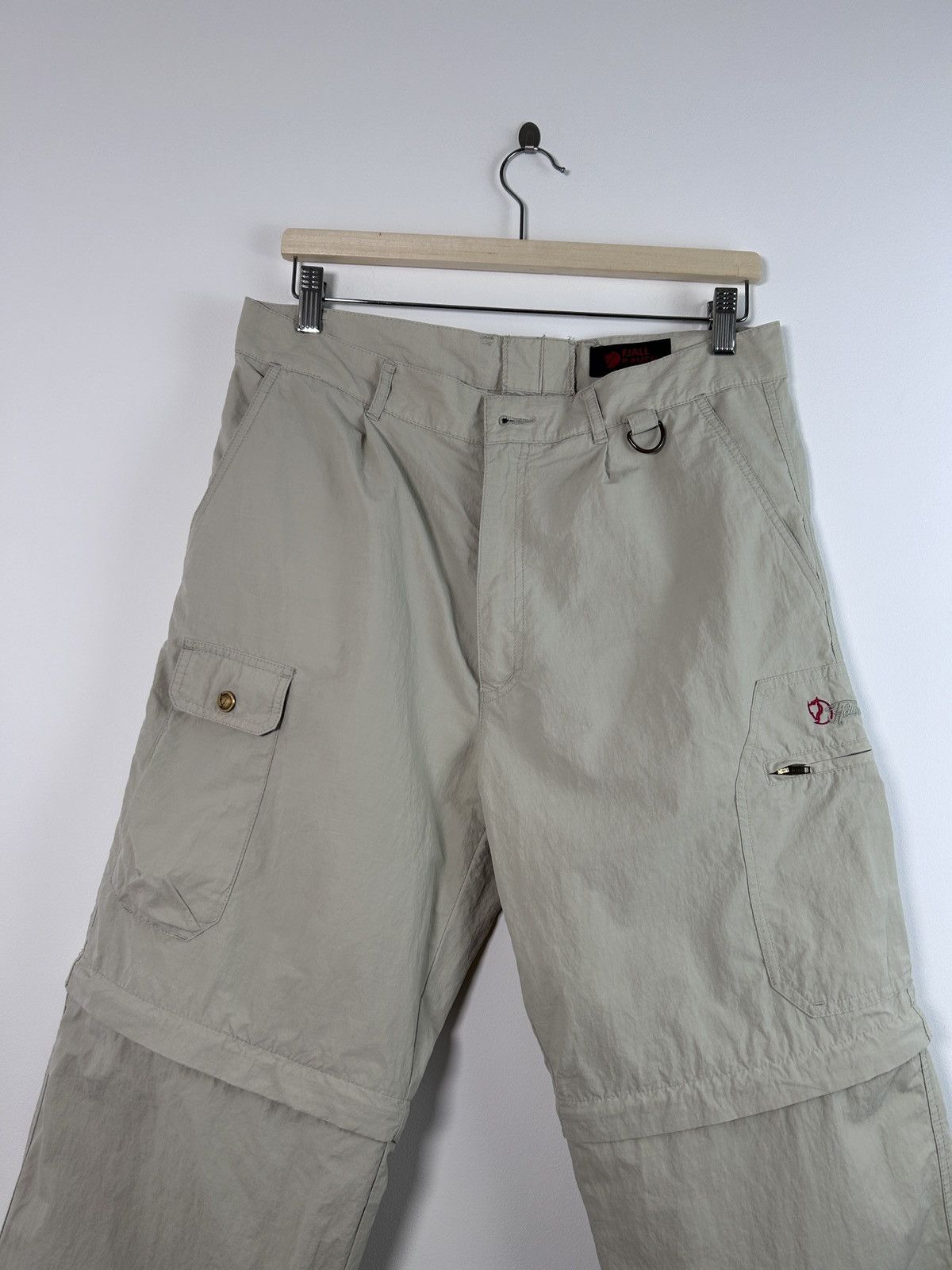 Fjallraven × Vintage Fjallraven Outdoor Zip-Off Transformer Pants + Shorts Hiking Size US 31 - 2 Thumbnail
