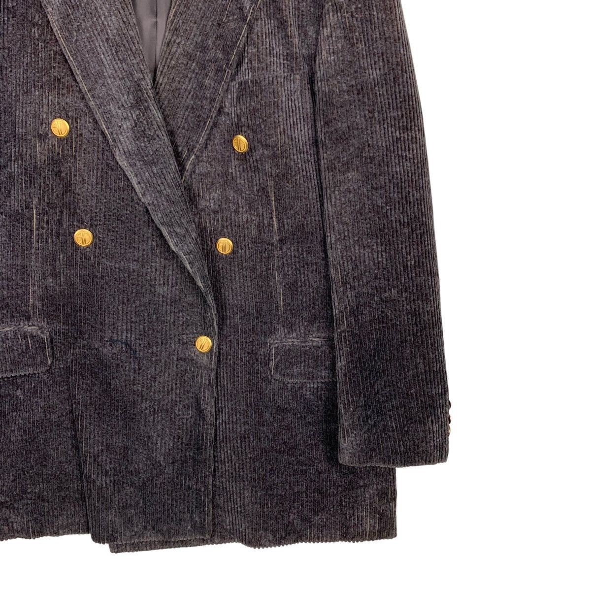 ALAIN DELON ALAIN DELON Corduroy Velvet Dark Brown Blazers #2109-C92 Size US L / EU 52-54 / 3 - 4 Thumbnail