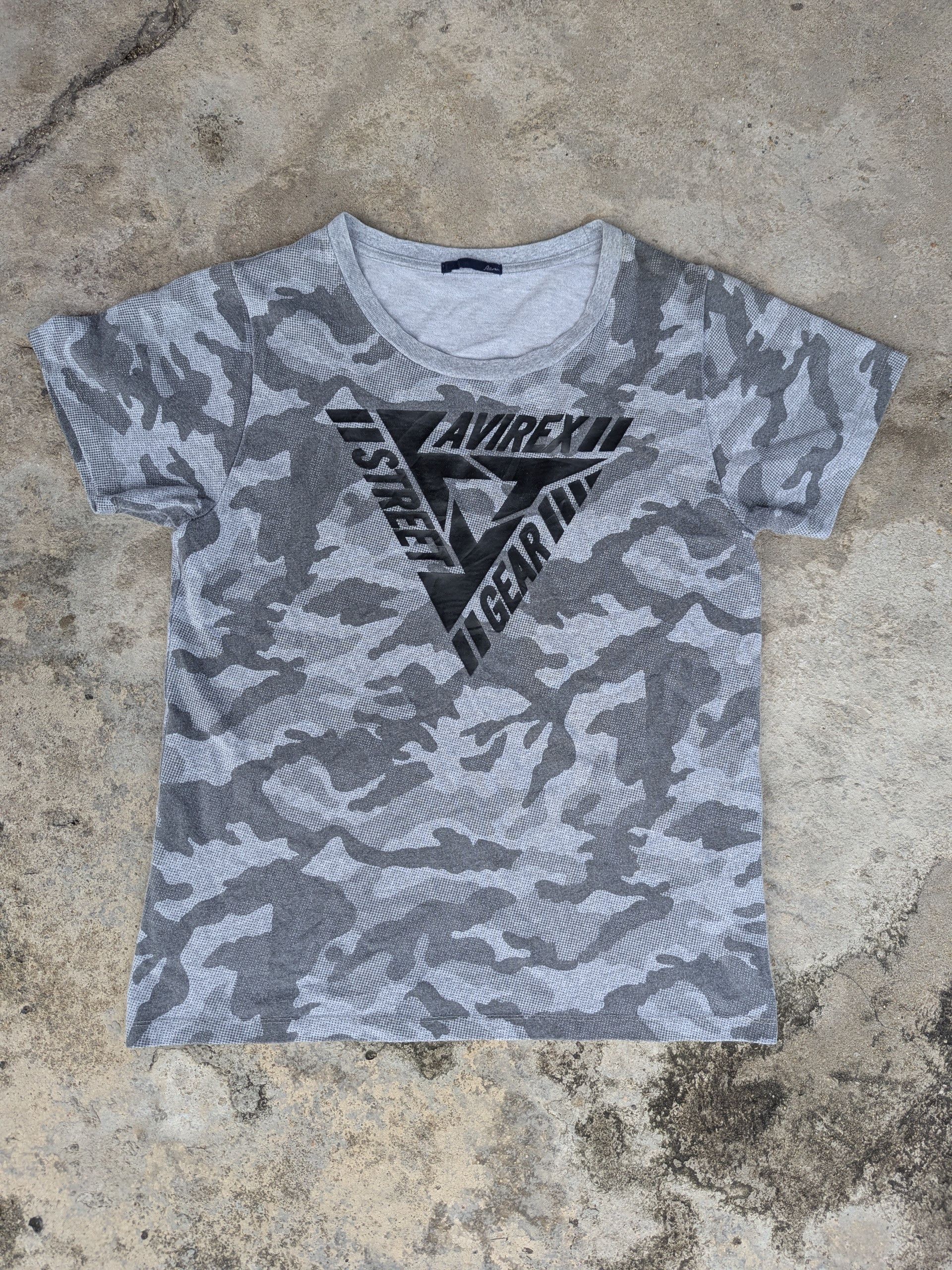 Avirex × Japanese Brand Vintage Avirex Street Gear Camouflage T Shirt Size US S / EU 44-46 / 1 - 1 Thumbnail