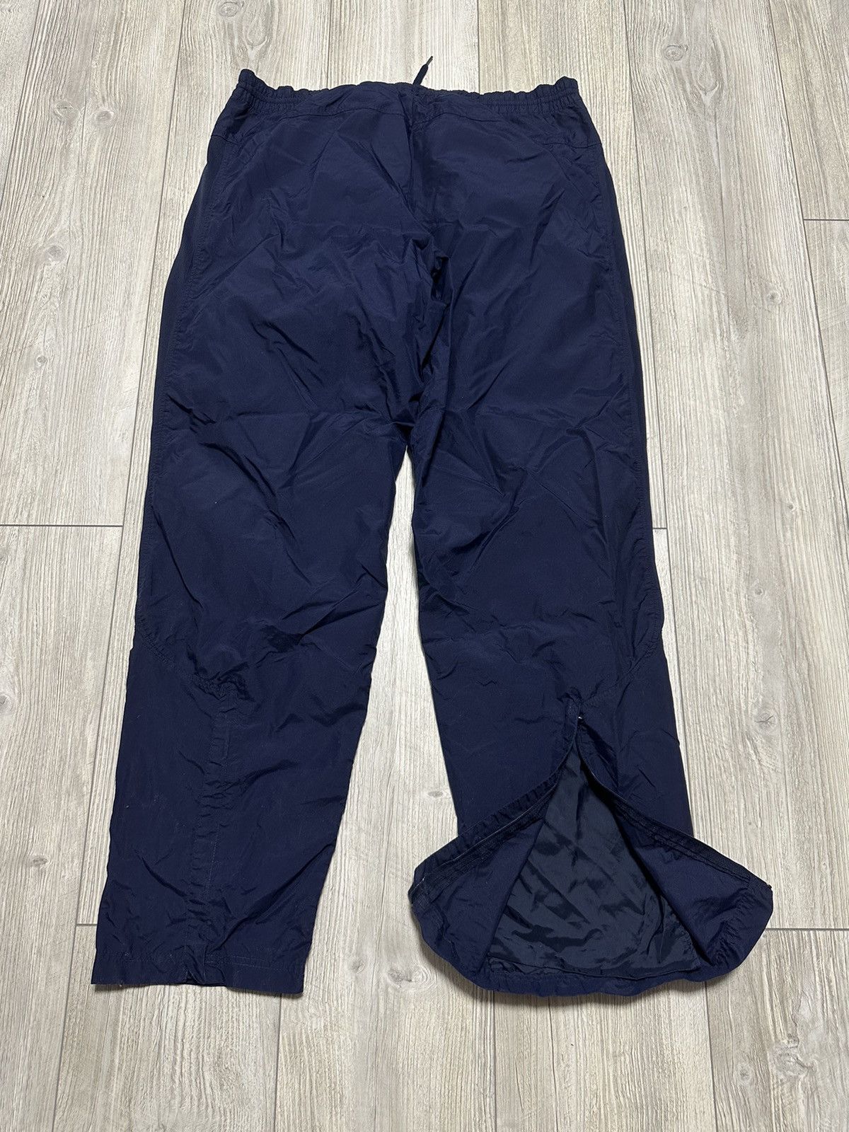 Vintage 90’s NIKE TEAM RETRO SWOOSH LOGO BAGGY TRACK PANTS Y2K Size US 34 / EU 50 - 7 Thumbnail