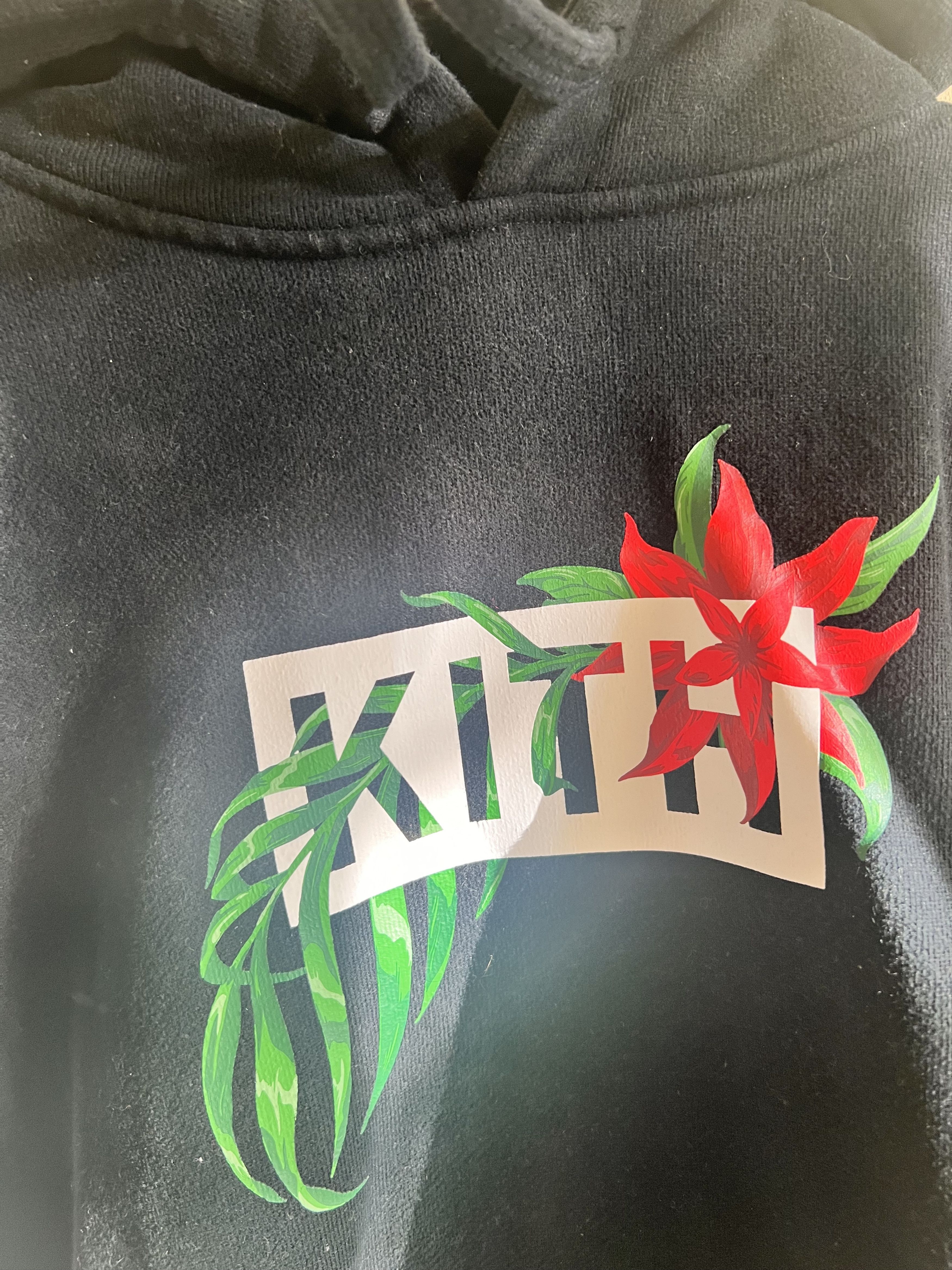 Kith Kith flower Box Logo Black Hoodie M Size US L / EU 52-54 / 3 - 3 Thumbnail