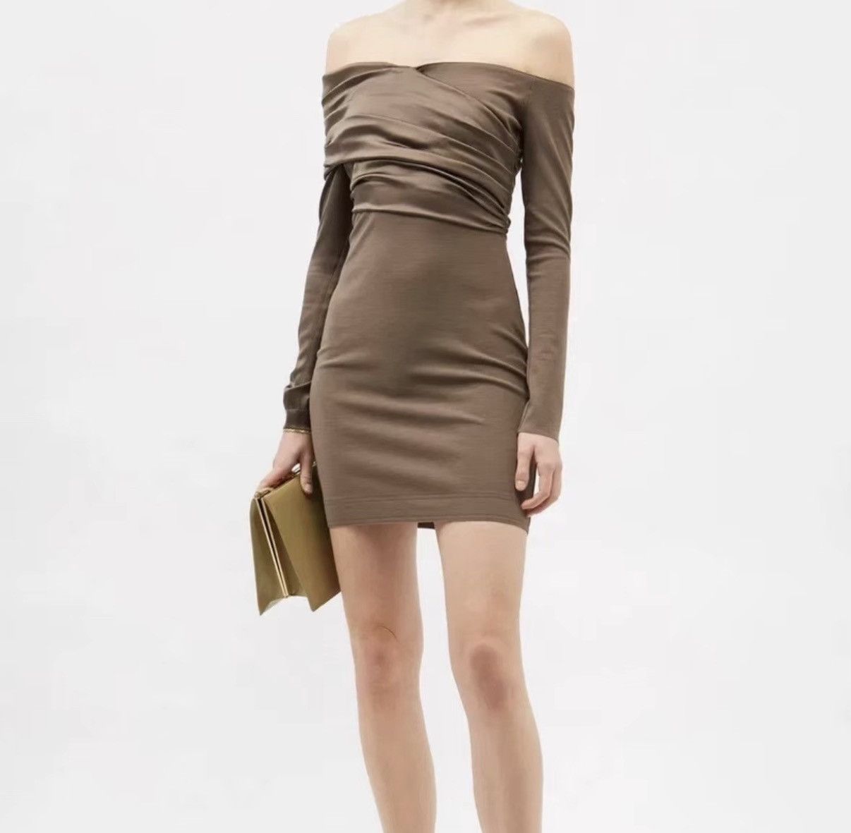 Fendi Fendi Ruched Dress J42 Size S / US 4 / IT 40 - 5 Thumbnail