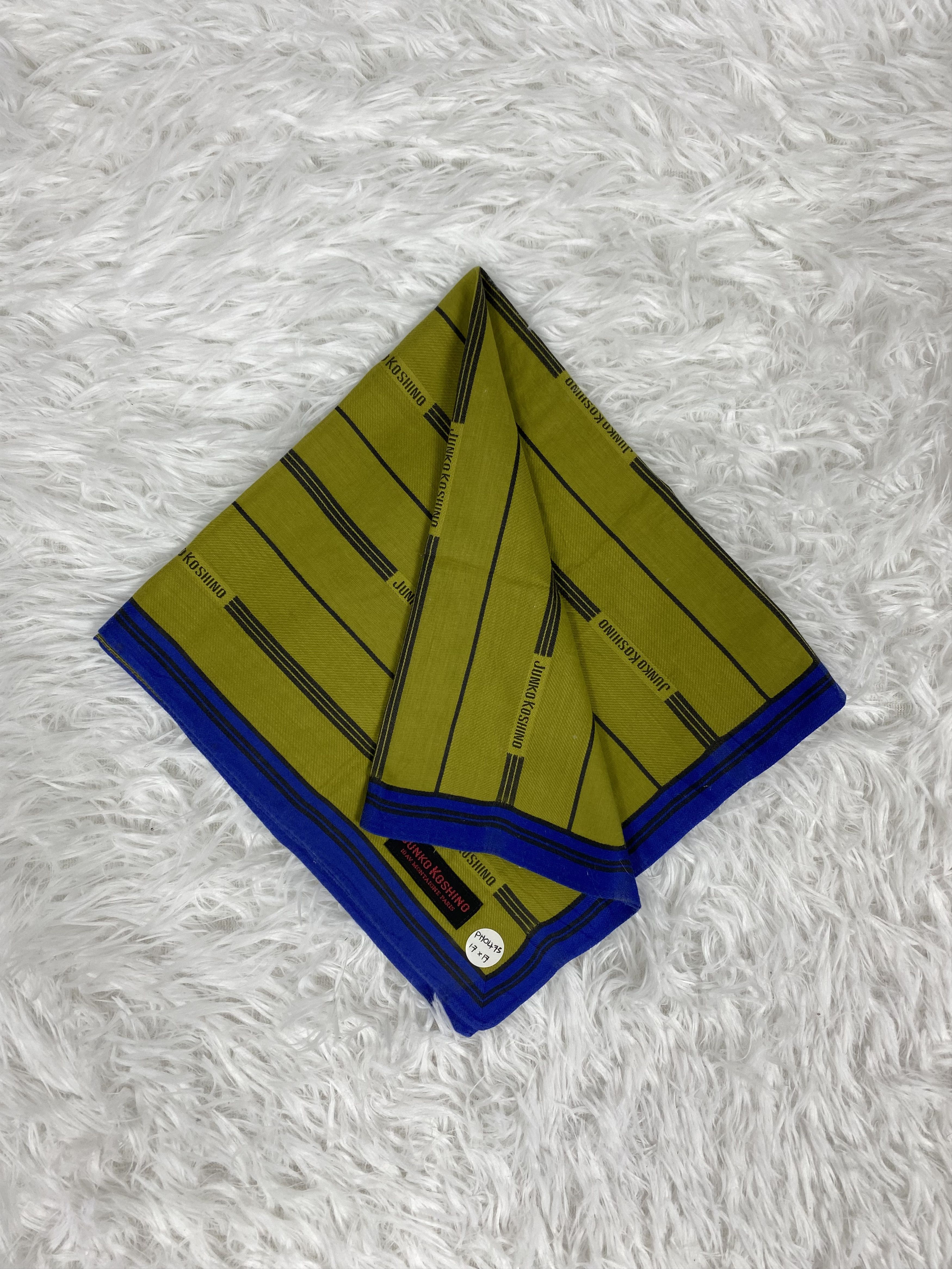 Mr. Junko Vintage Junko Koshino Handkerchief Neckerchief PH0473 Size ONE SIZE - 1 Thumbnail
