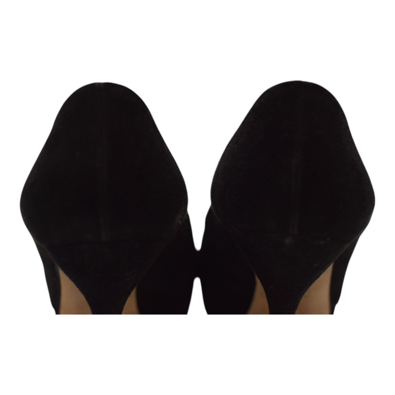 Gucci Gucci Black Suede Leather Almond Toe Classic Heel Platform Size US 9 / IT 39 - 8 Thumbnail