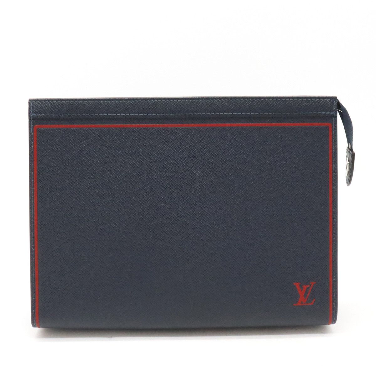 Louis Vuitton Louis Vuitton Louis Vuitton Taiga Pochette Voyage MM Clutch Leather Clutch Bag M63394 Size ONE SIZE - 1 Thumbnail