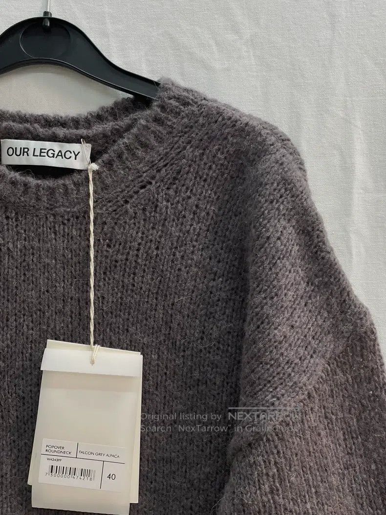 Our Legacy Our Legacy Grey sweater Size S / US 4 / IT 40 - 5 Thumbnail