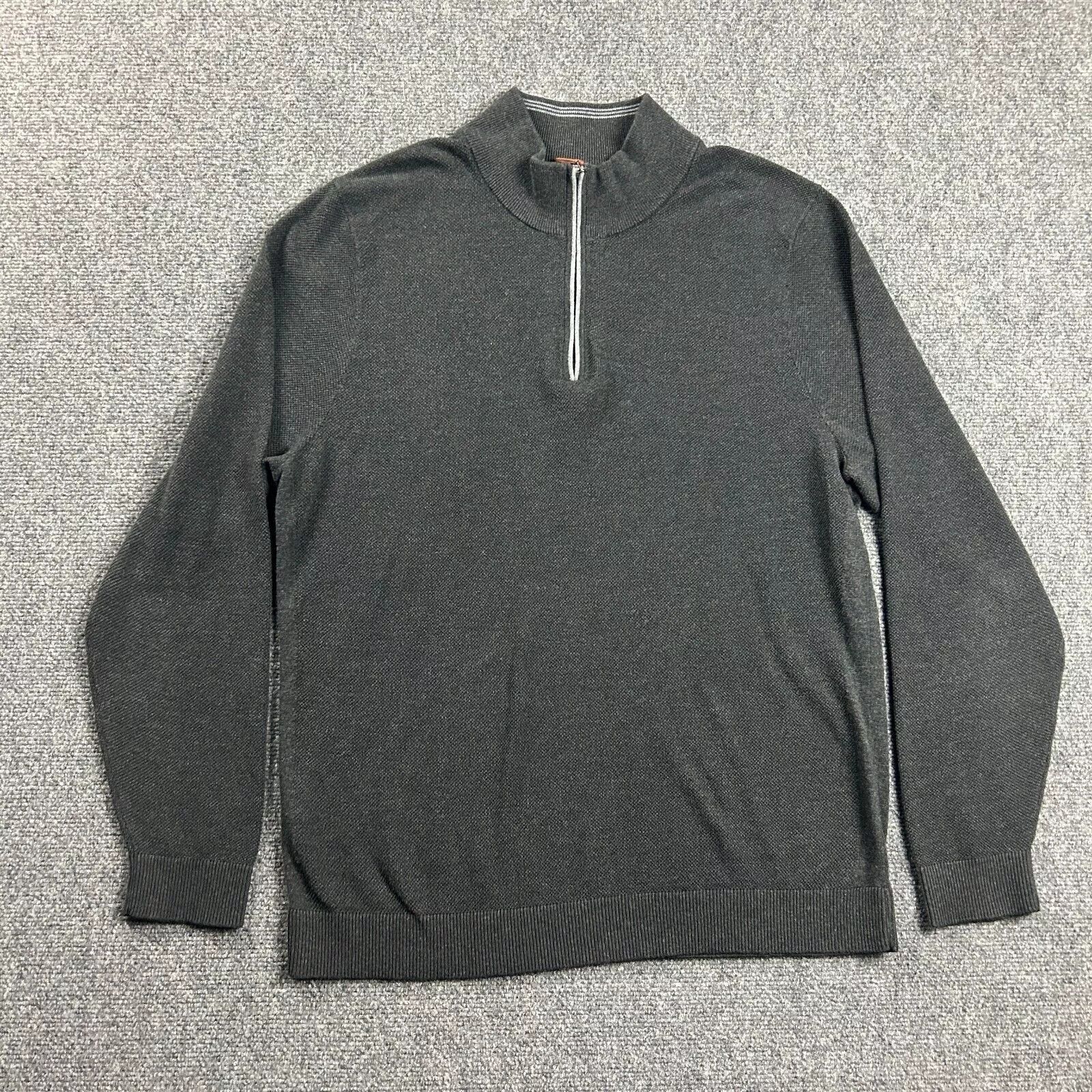 Tommy Bahama Tommy Bahama 1/4 Zip Pullover Mens Large Sweater Island Zone Size US L / EU 52-54 / 3 - 1 Thumbnail