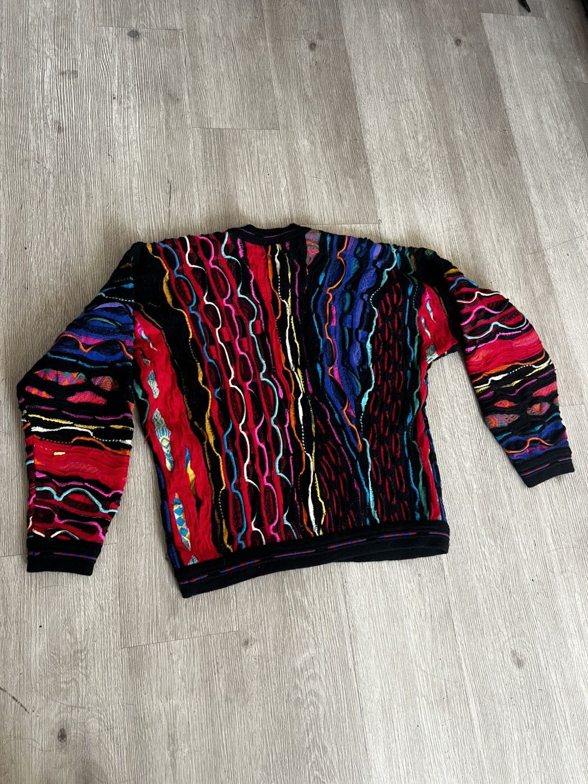 Coogi Coogi 3D knit mercerized cotton crewneck sweater Size US L / EU 52-54 / 3 - 2 Thumbnail