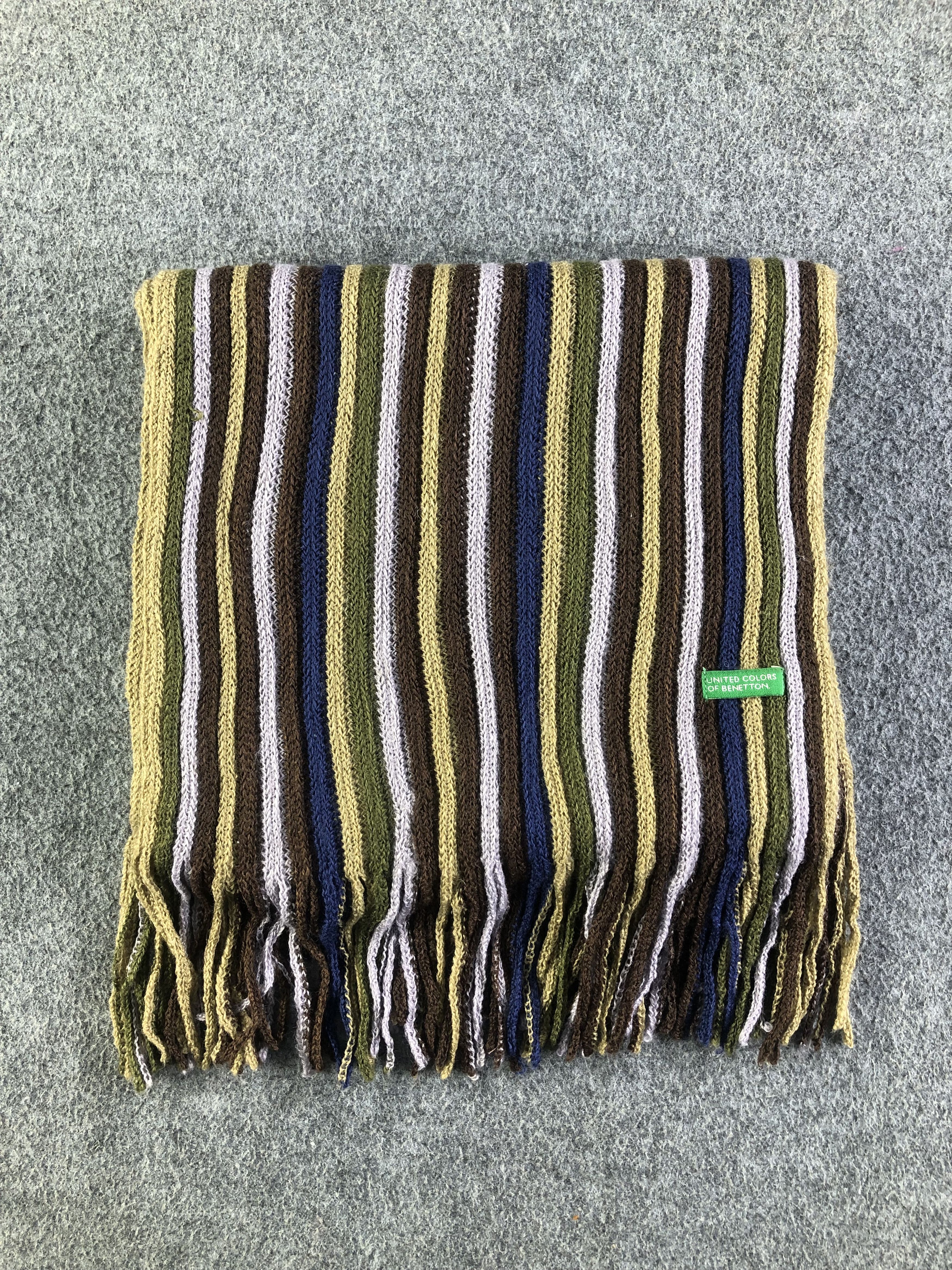 Benetton United Colors Of Benetton Scarf / Muffler / Neckwear SS1276 Size ONE SIZE - 6 Thumbnail