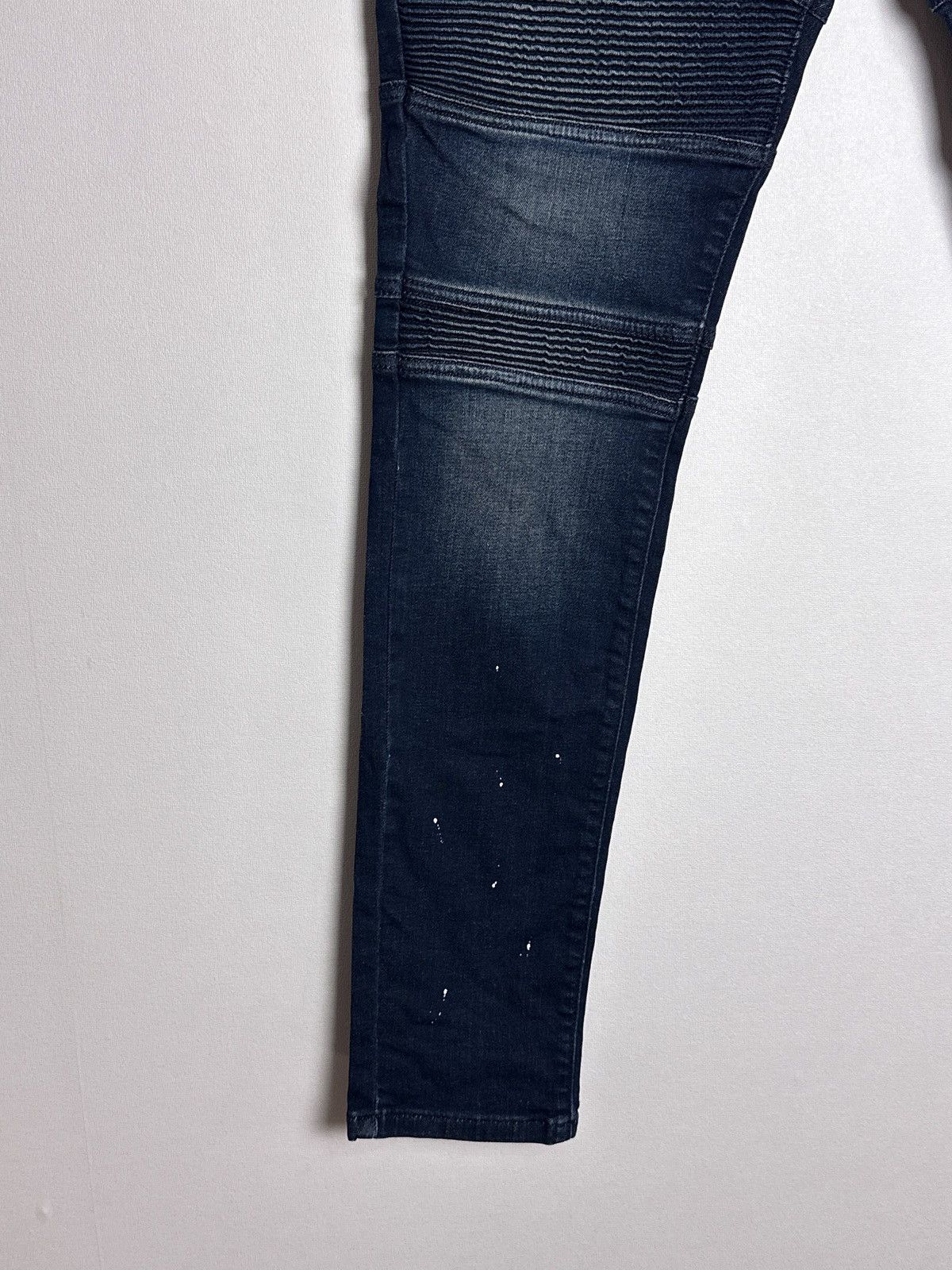 Represent Clo. Represent Biker Denim Paint Blue Jeans Size US 36 / EU 52 - 5 Thumbnail