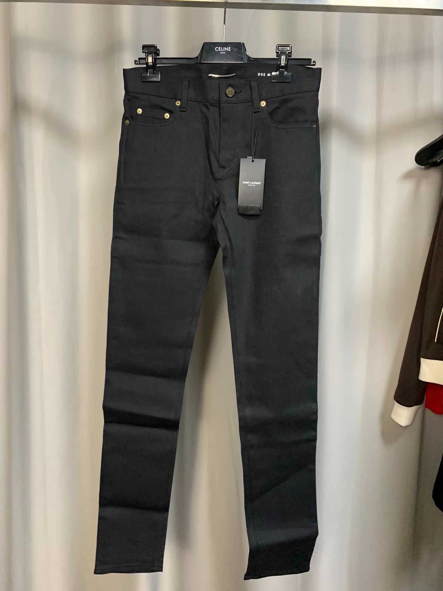 Saint Laurent Paris Saint Laurent 2016FW Black Jeans D02 Size US 29 - 1 Thumbnail