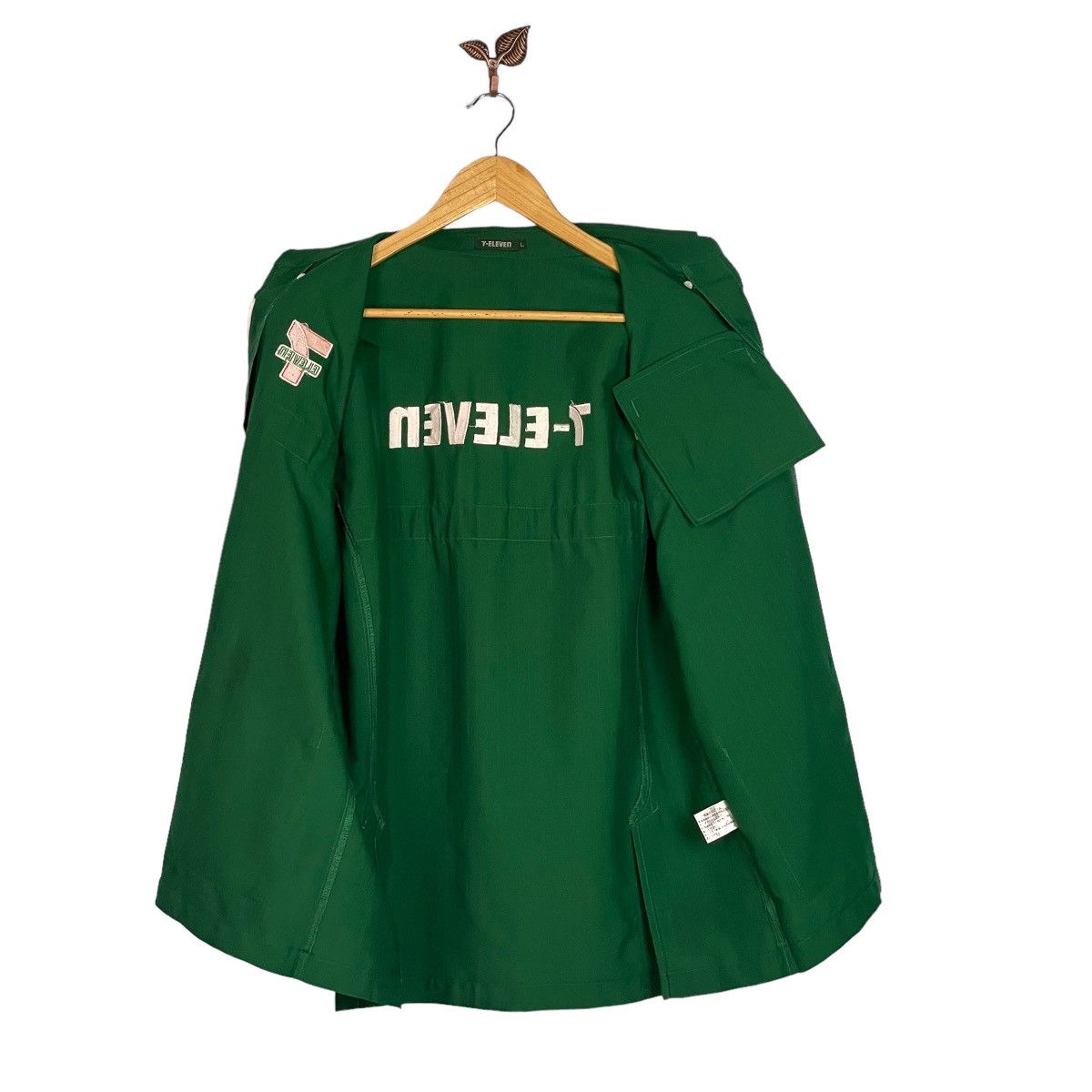 uniform experiment VTG Rare 7 Eleven Long Sleeve Uniform Jacket Size US L / EU 52-54 / 3 - 14 Thumbnail
