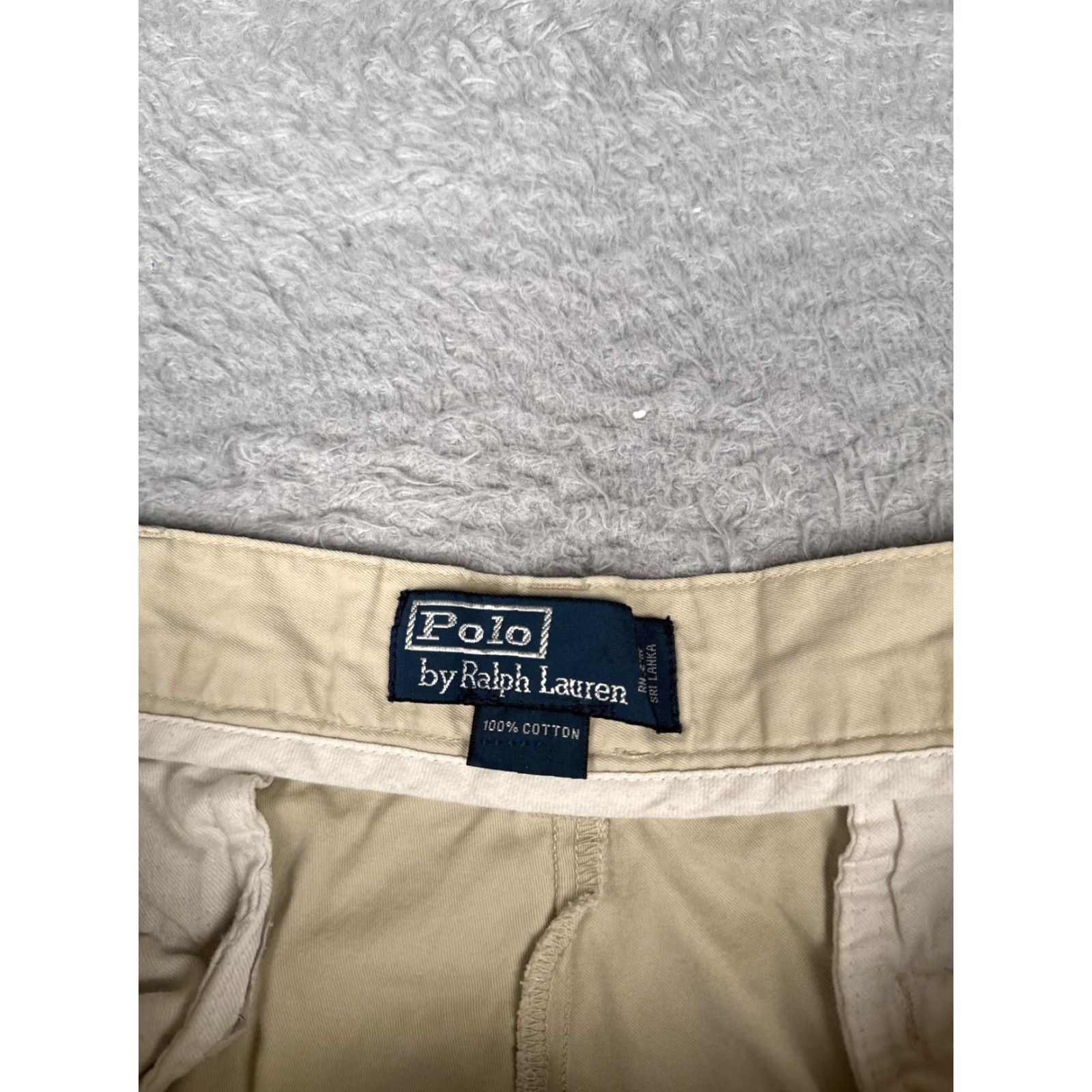 Polo Ralph Lauren Polo Ralph Lauren Shorts Mens 36 Beige Khaki Chino Flat Front Cotton Classic Size US M / EU 48-50 / 2 - 7 Thumbnail
