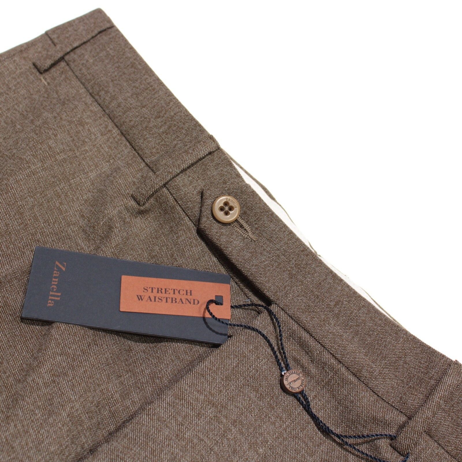 Zanella Zanella New with tags Dress Pants Size 32 US In Brown Size US 32 / EU 48 - 1 Thumbnail