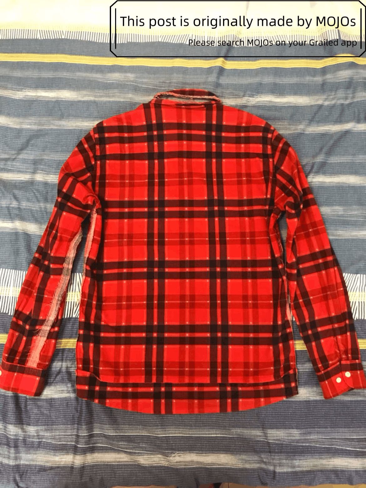 Undercover Undercover Cutting Design Plaid Shirt Size US L / EU 52-54 / 3 - 2 Thumbnail