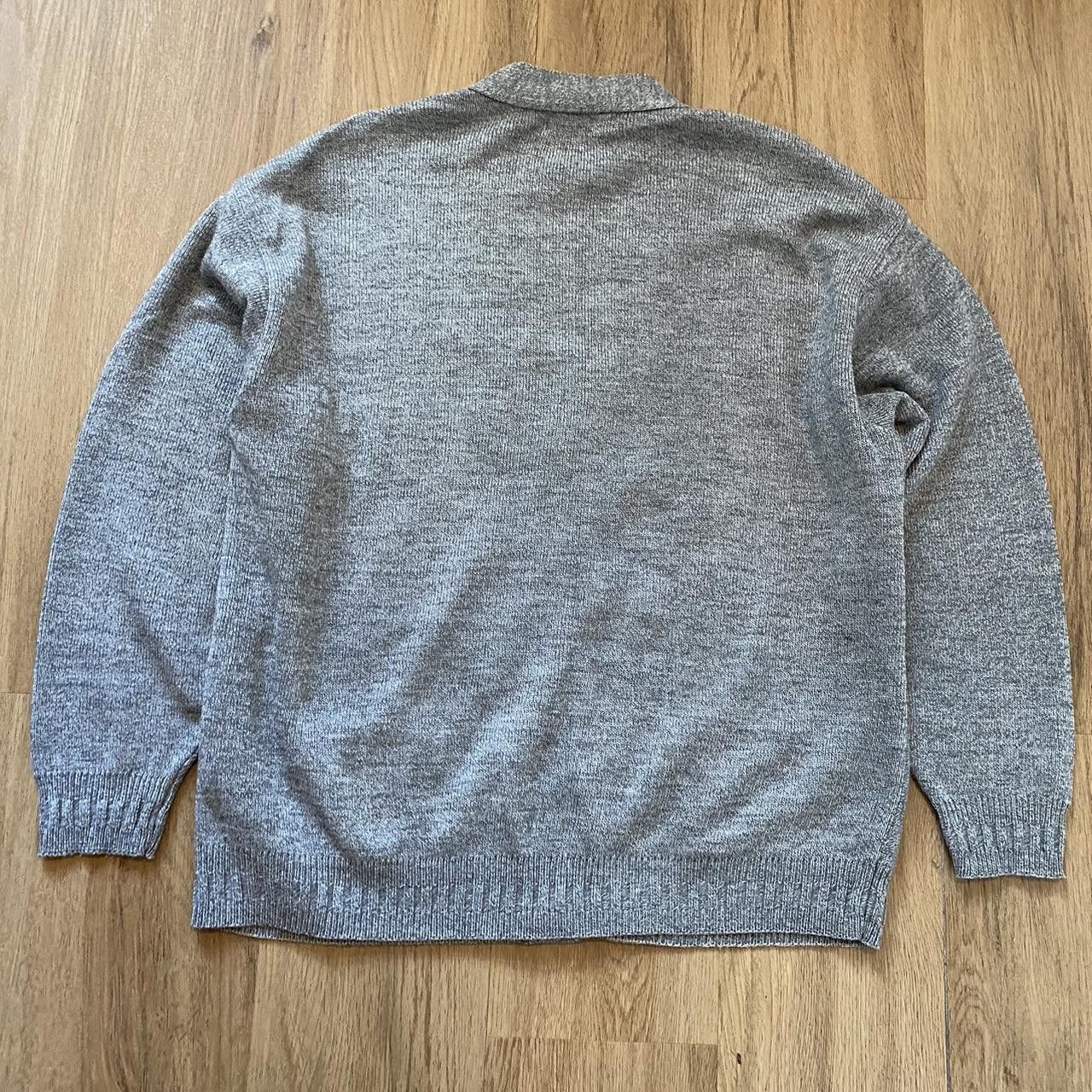 Other Grey & white 80s/90s vintage cardigan Size US XXL / EU 58 / 5 - 3 Thumbnail