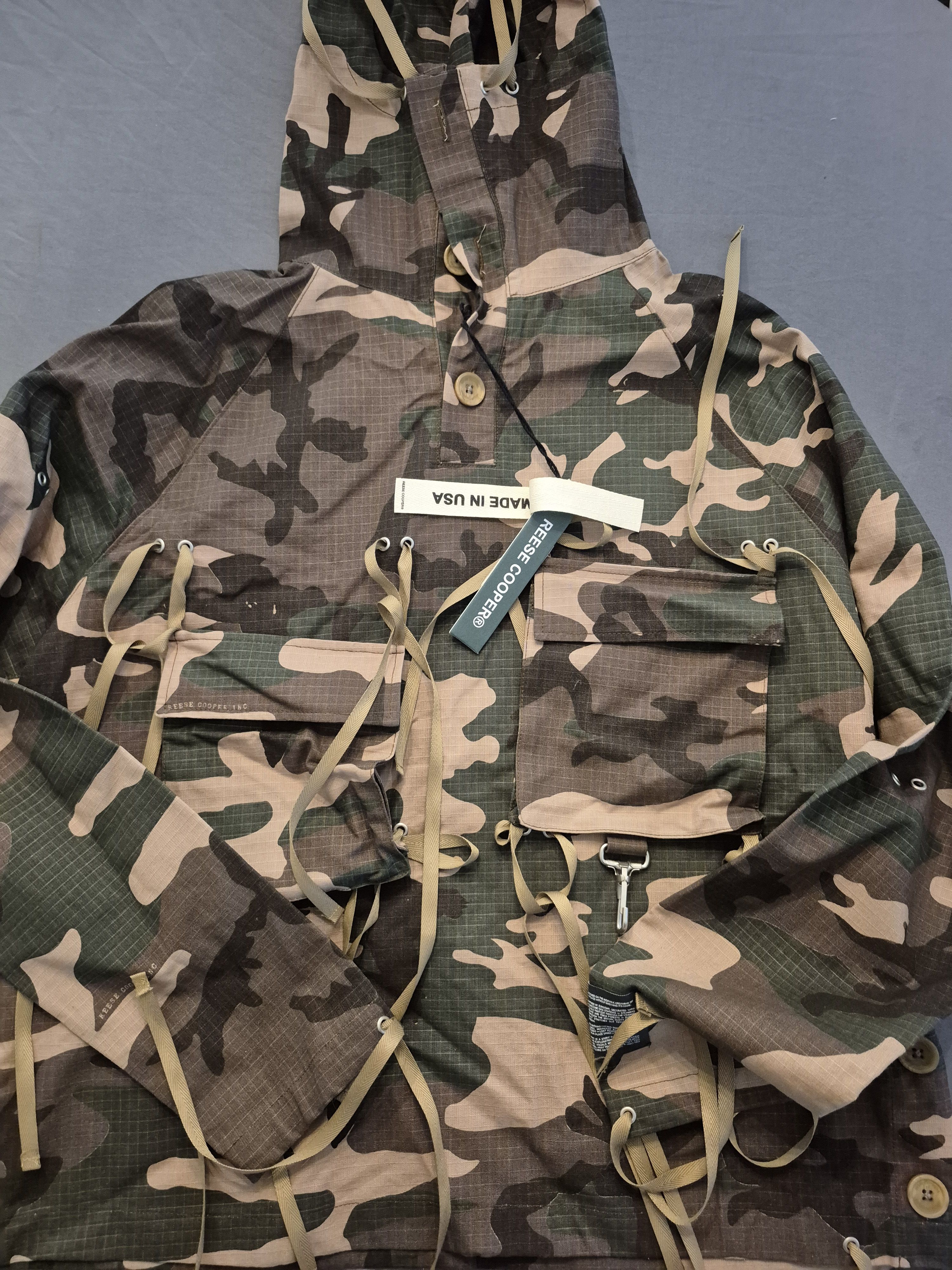 Reese Cooper Reese Cooper Camo Modular Pocket Anorak Size Small Size US S / EU 44-46 / 1 - 1 Thumbnail