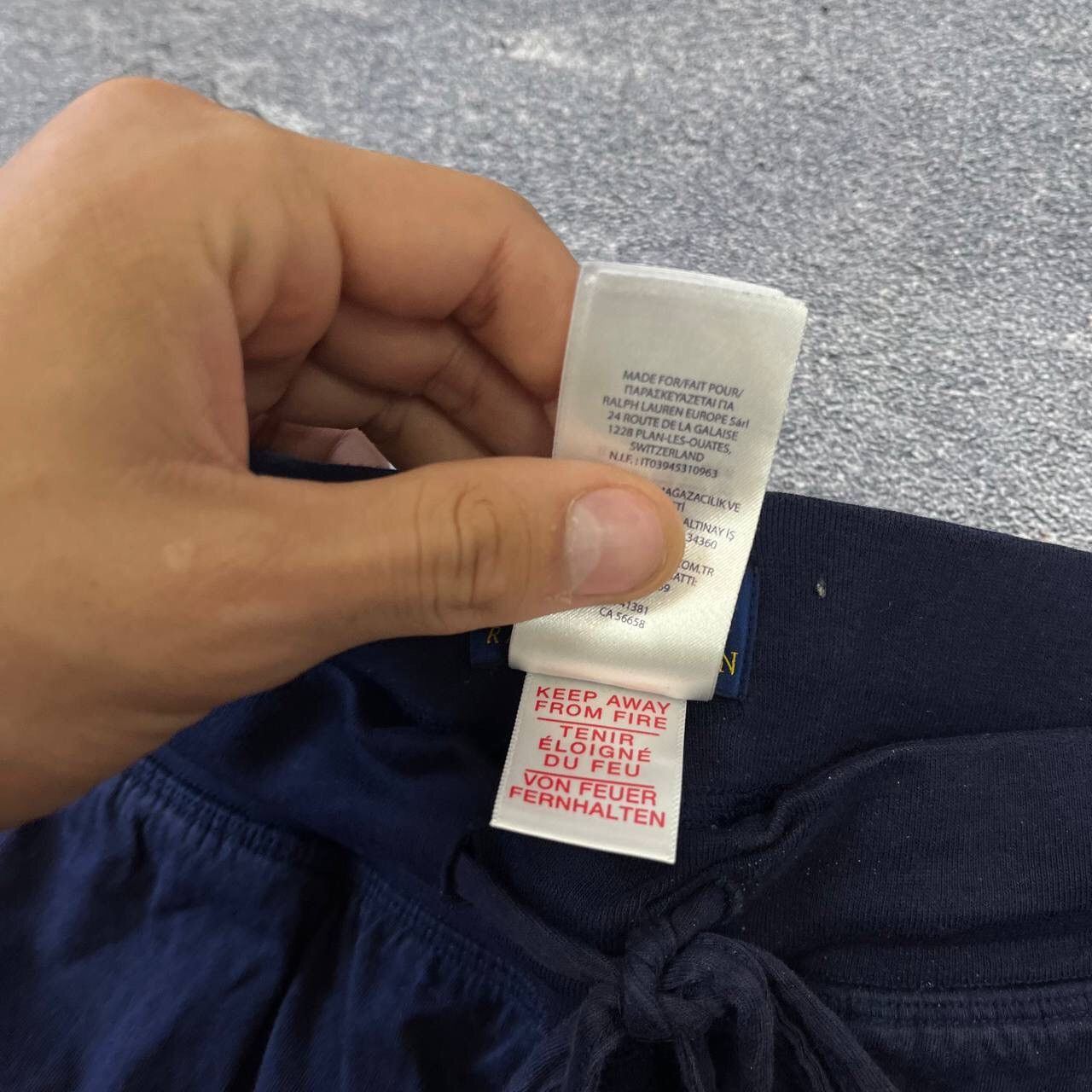 Polo Ralph Lauren Vintage Polo Ralph Lauren Mini Logo Blue Pants Mens Size M Size US 33 - 5 Thumbnail