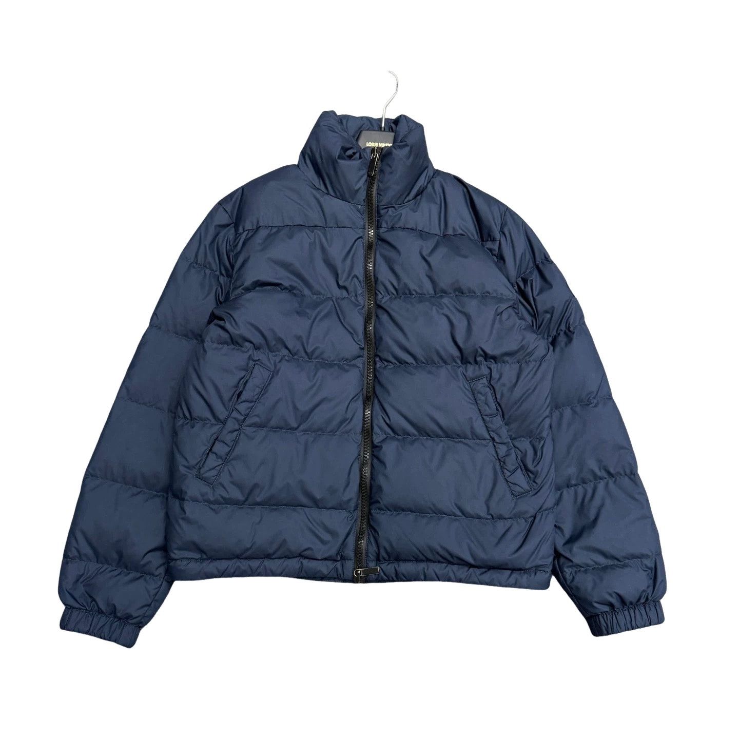 Dior Dior Navy Goose Down Puffer Jacket Size 44 Size US S / EU 44-46 / 1 - 1 Thumbnail