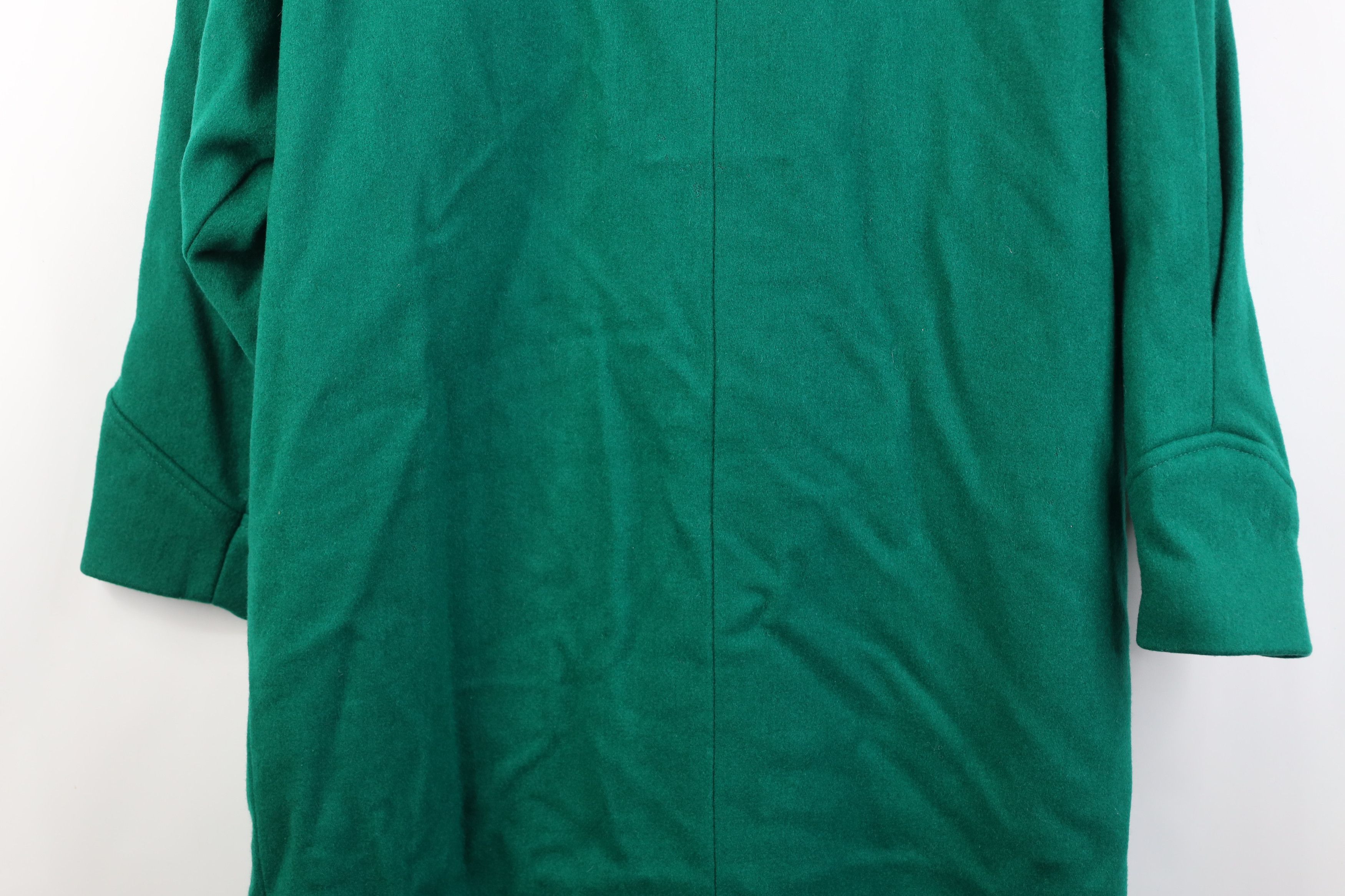 Vintage Vintage 90s Streetwear Overcoat Trench Coat Jacket Green Size M / US 6-8 / IT 42-44 - 13 Thumbnail