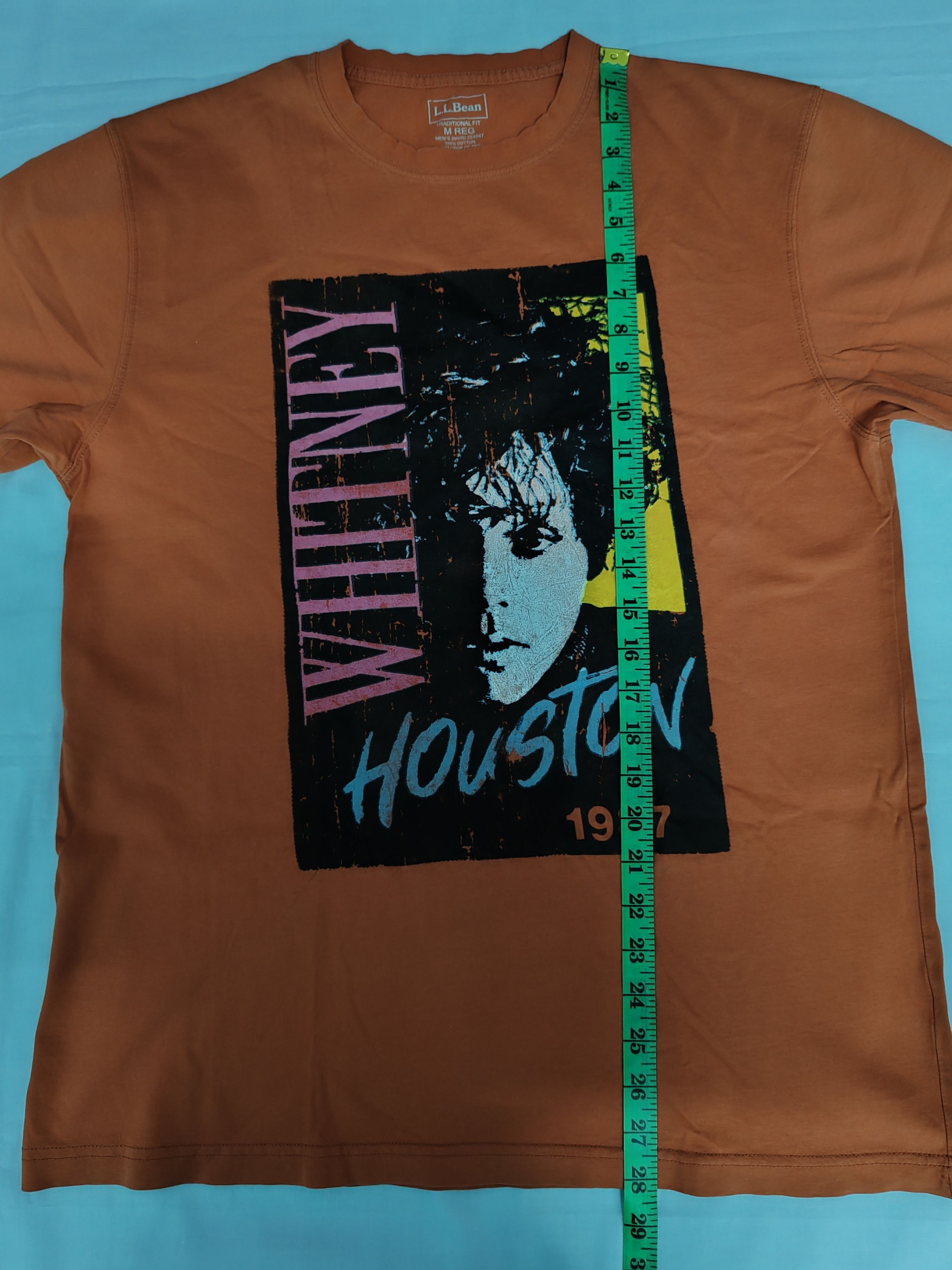 Band Tees Whitney Houston American Singer Actress Tee Janet Beyonce Size US M / EU 48-50 / 2 - 5 Thumbnail